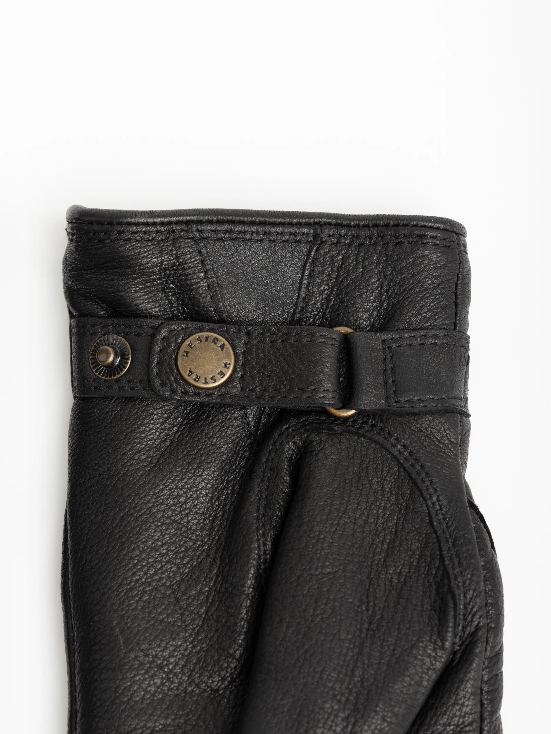 Black Deerskin Gloves - Image 4