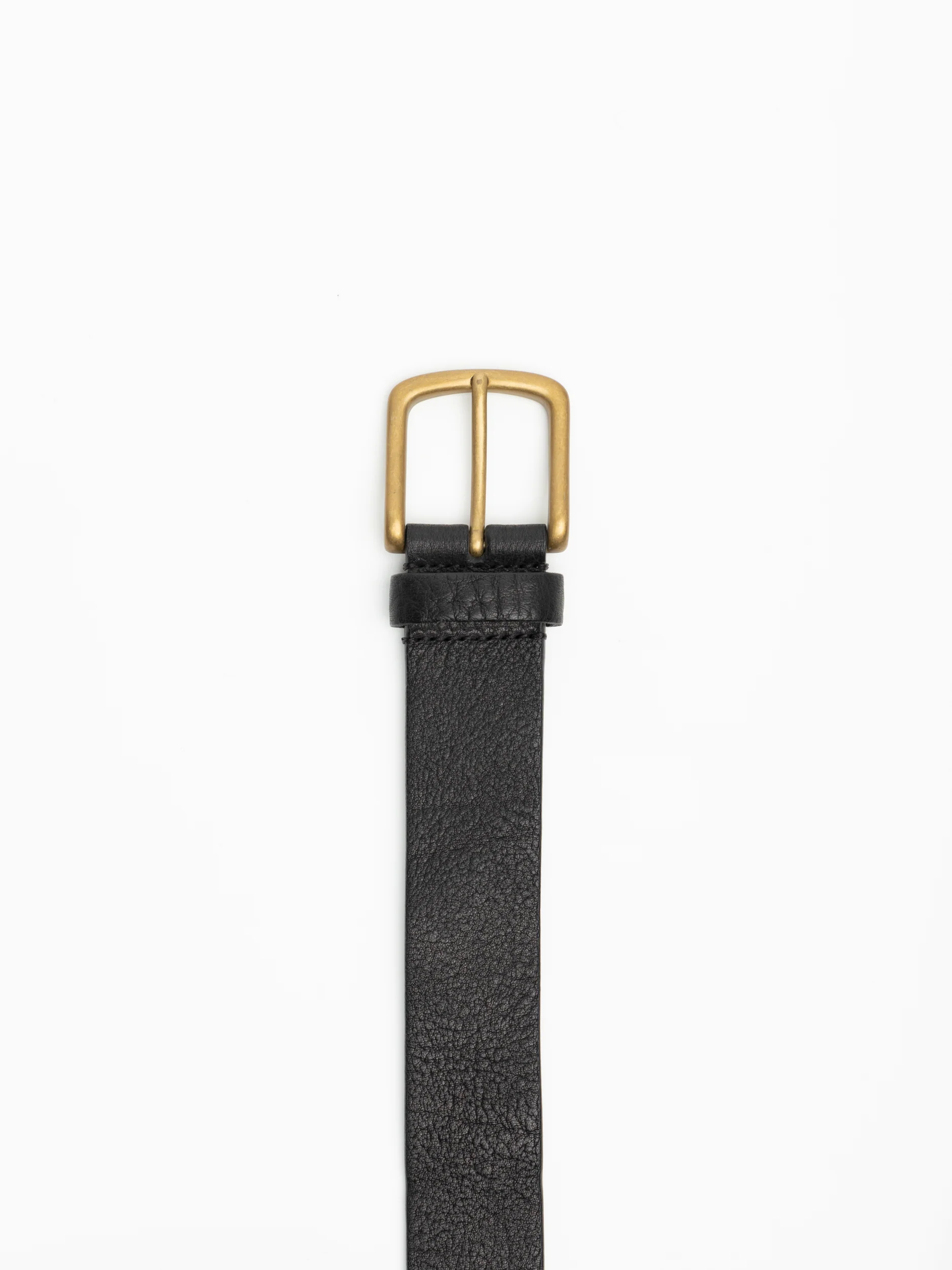 Black Leather Belt
