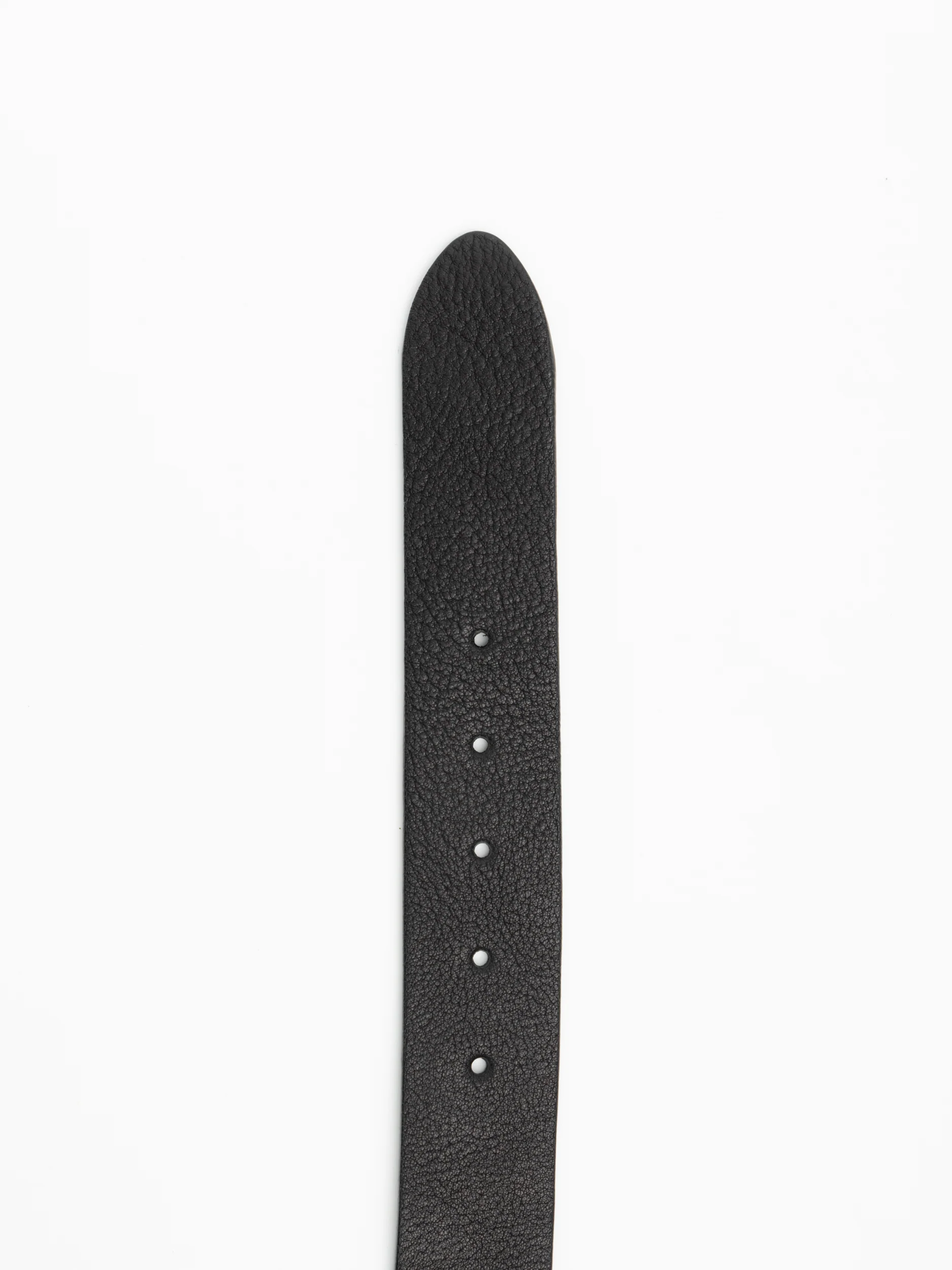 Black Leather Belt - Image 4