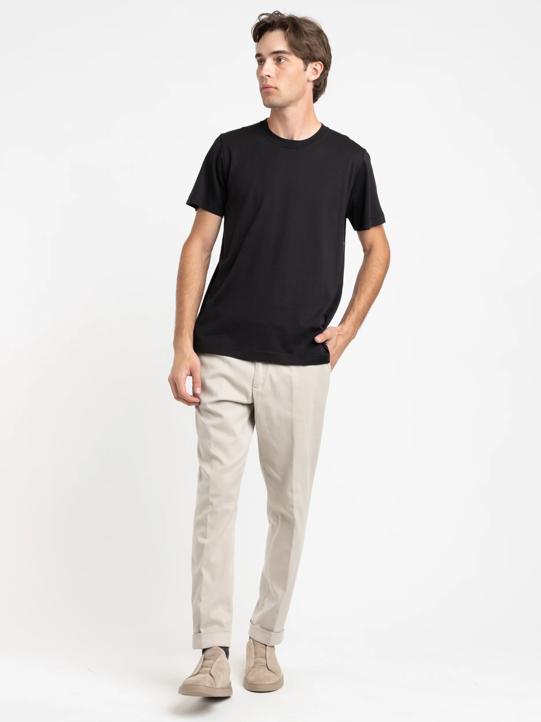 Black Midweight T-Shirt - Image 2