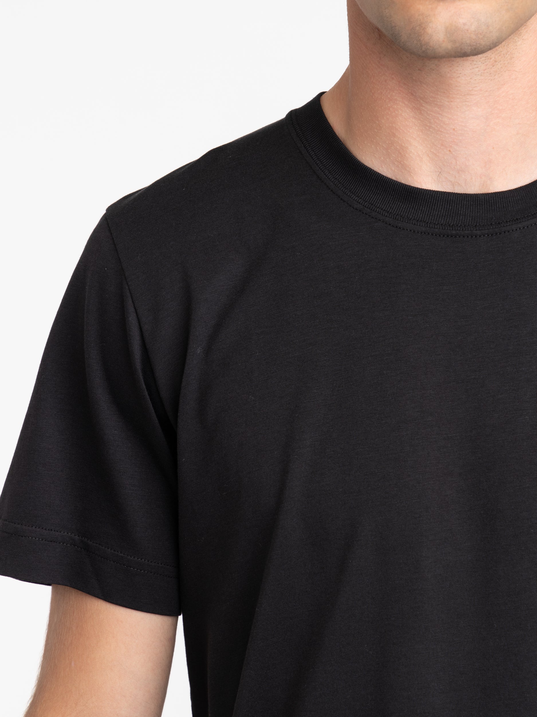 Black Midweight T-Shirt - Image 5