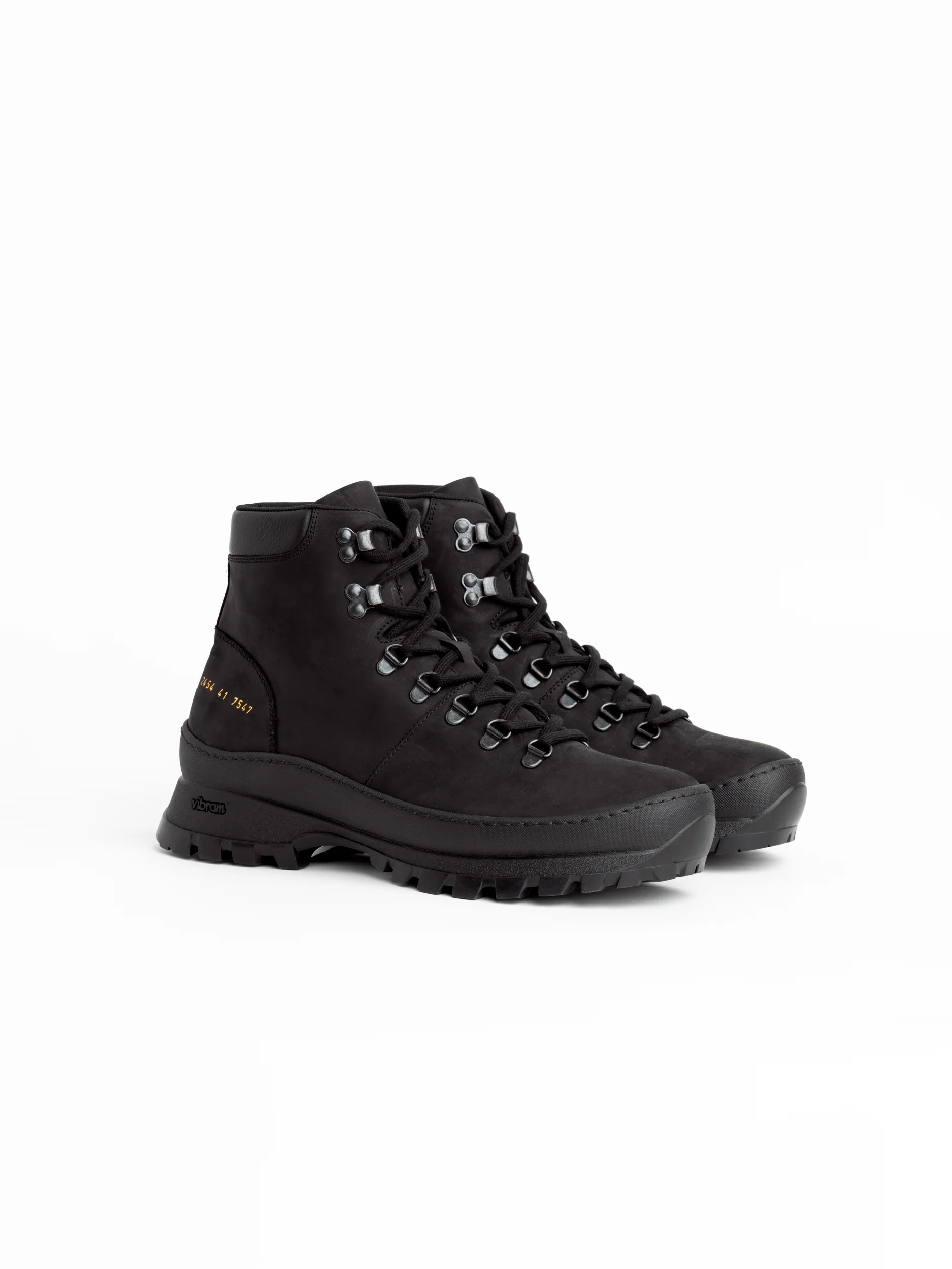 Black Suede Hiking Boots
