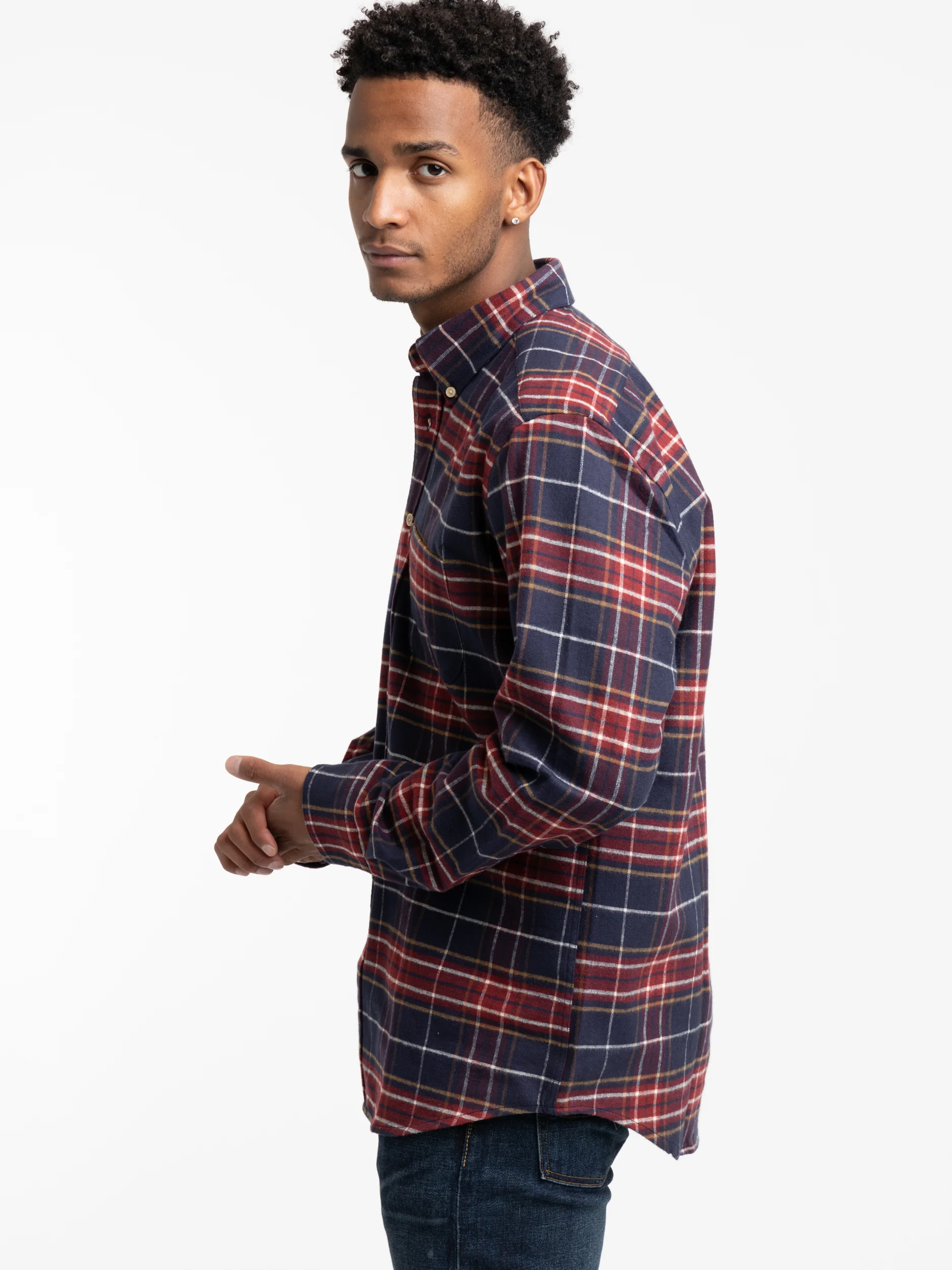 Blue Check Station Shirt - Image 3