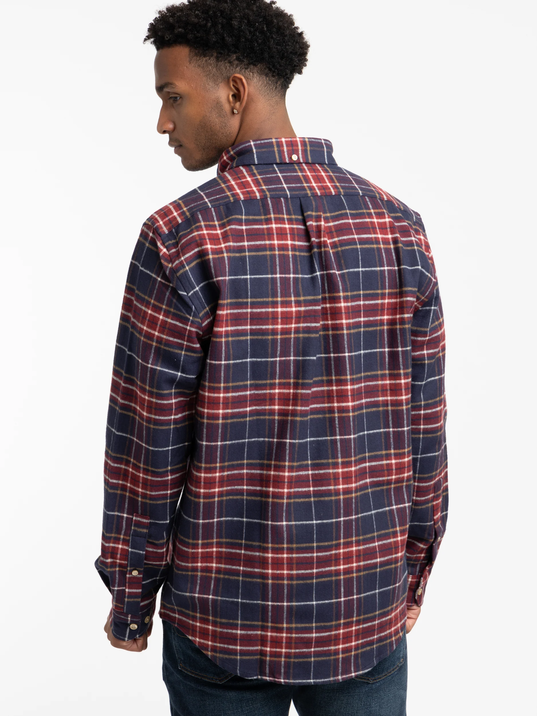 Blue Check Station Shirt - Image 4