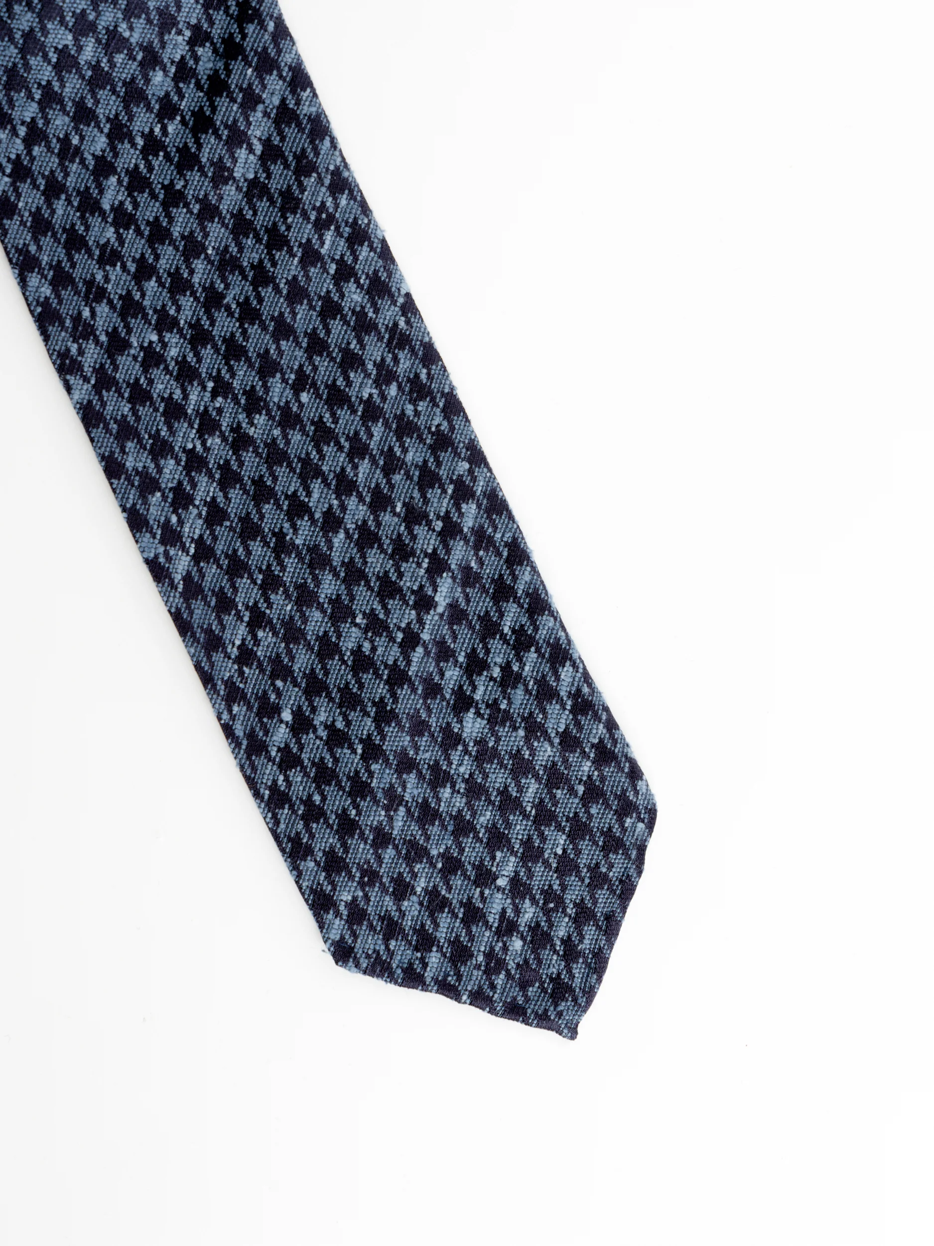 Blue Houndstooth Tie - Image 2