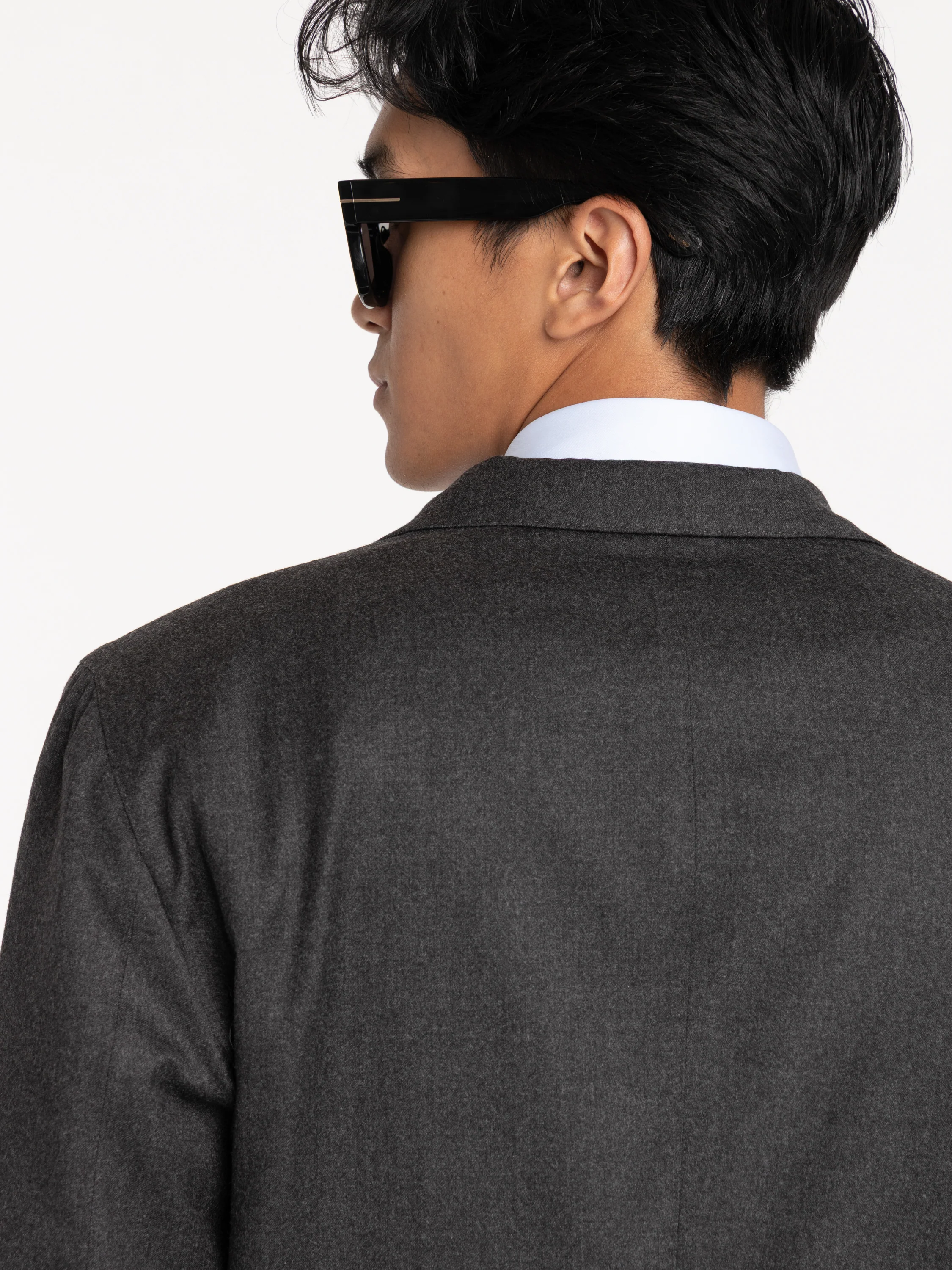 Grey Flannel Wool K Jacket - Image 4