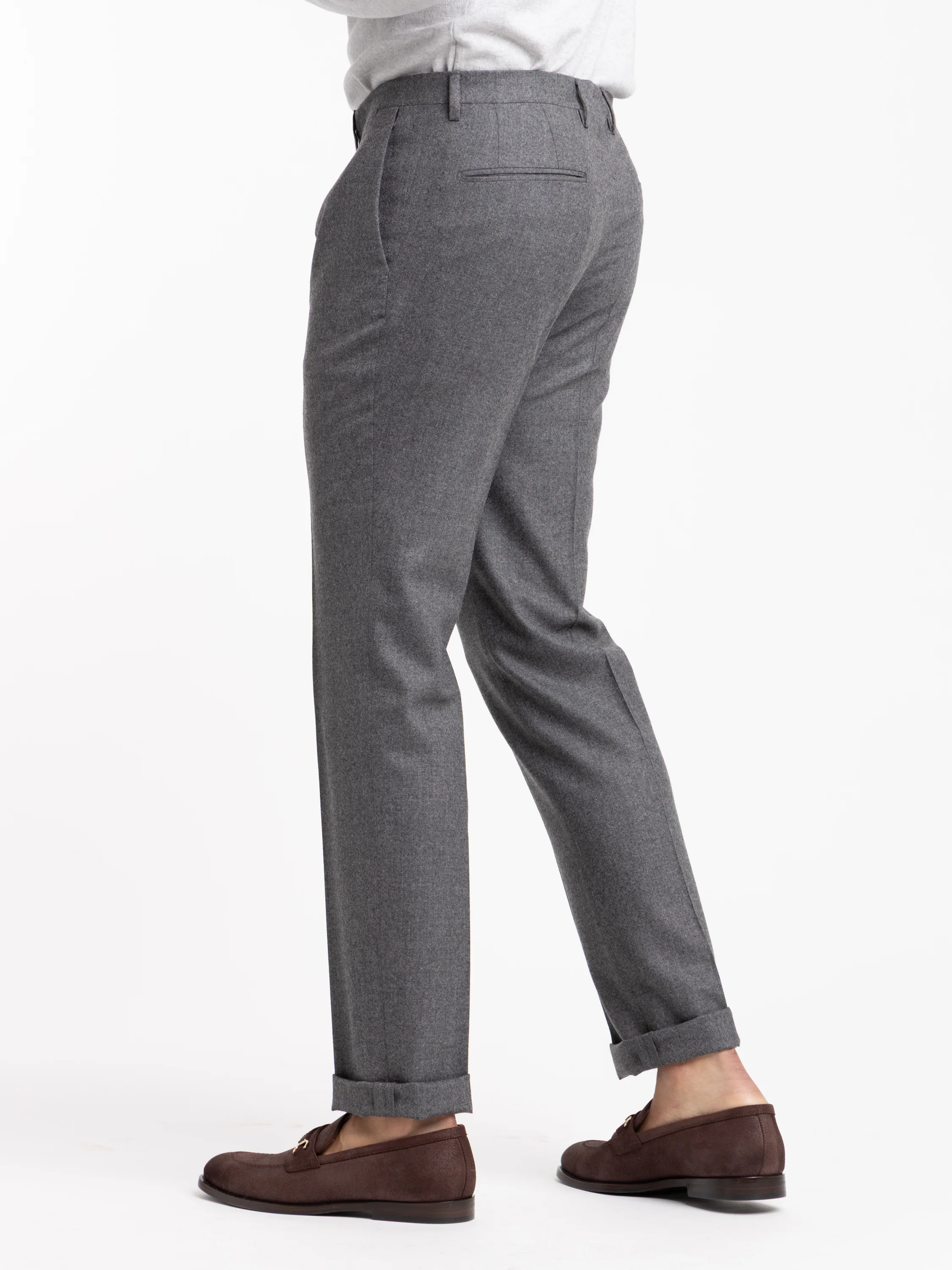 Grey Wool Dress Pants - Image 4