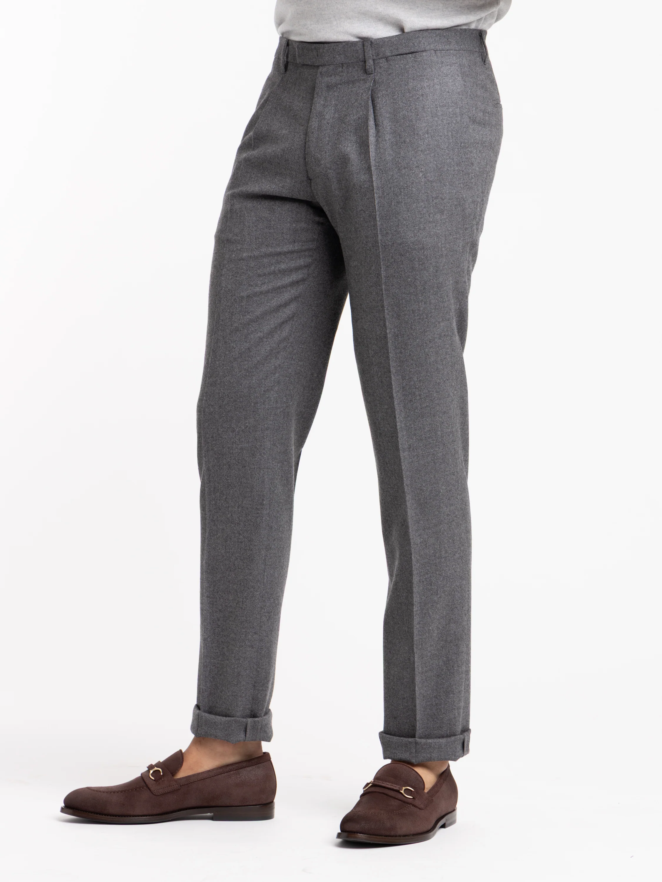 Grey Wool Dress Pants - Image 5