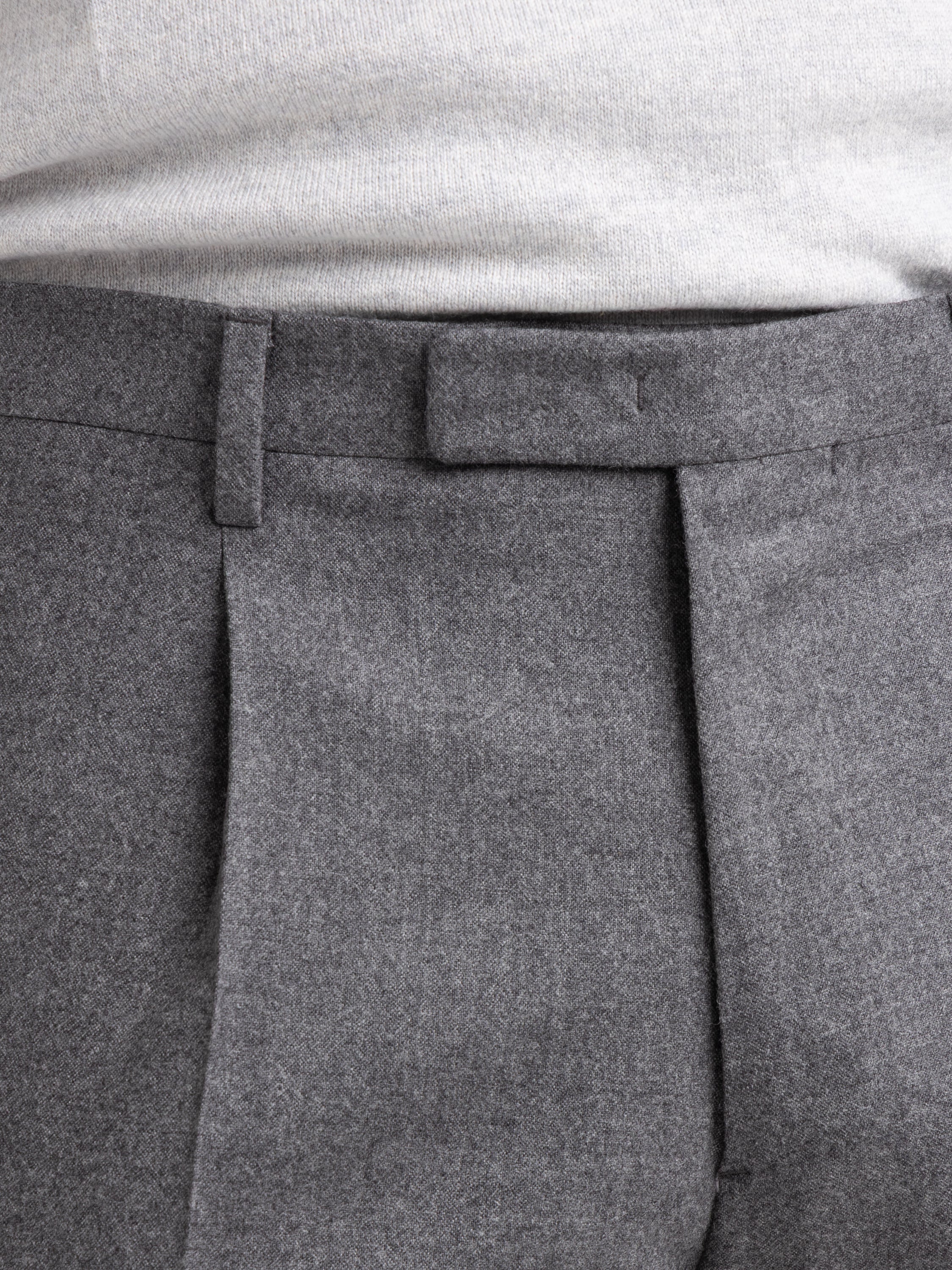 Grey Wool Dress Pants - Image 6
