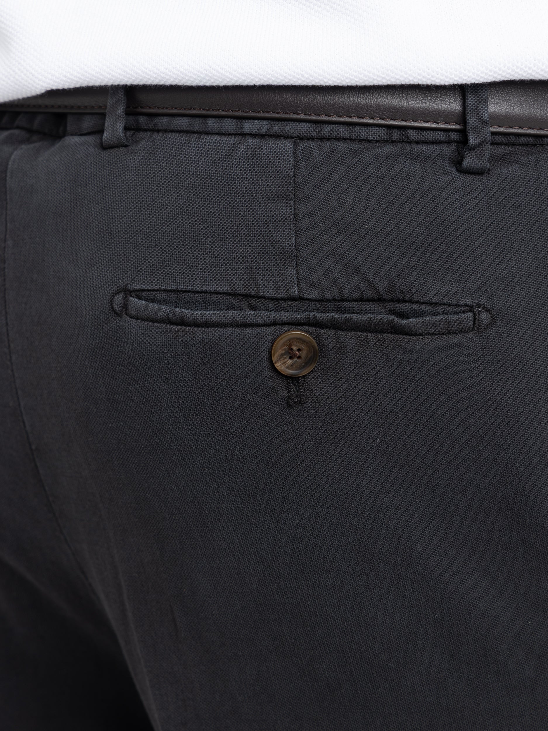 Black Tencel-cotton Easy fit Trouser - Image 6