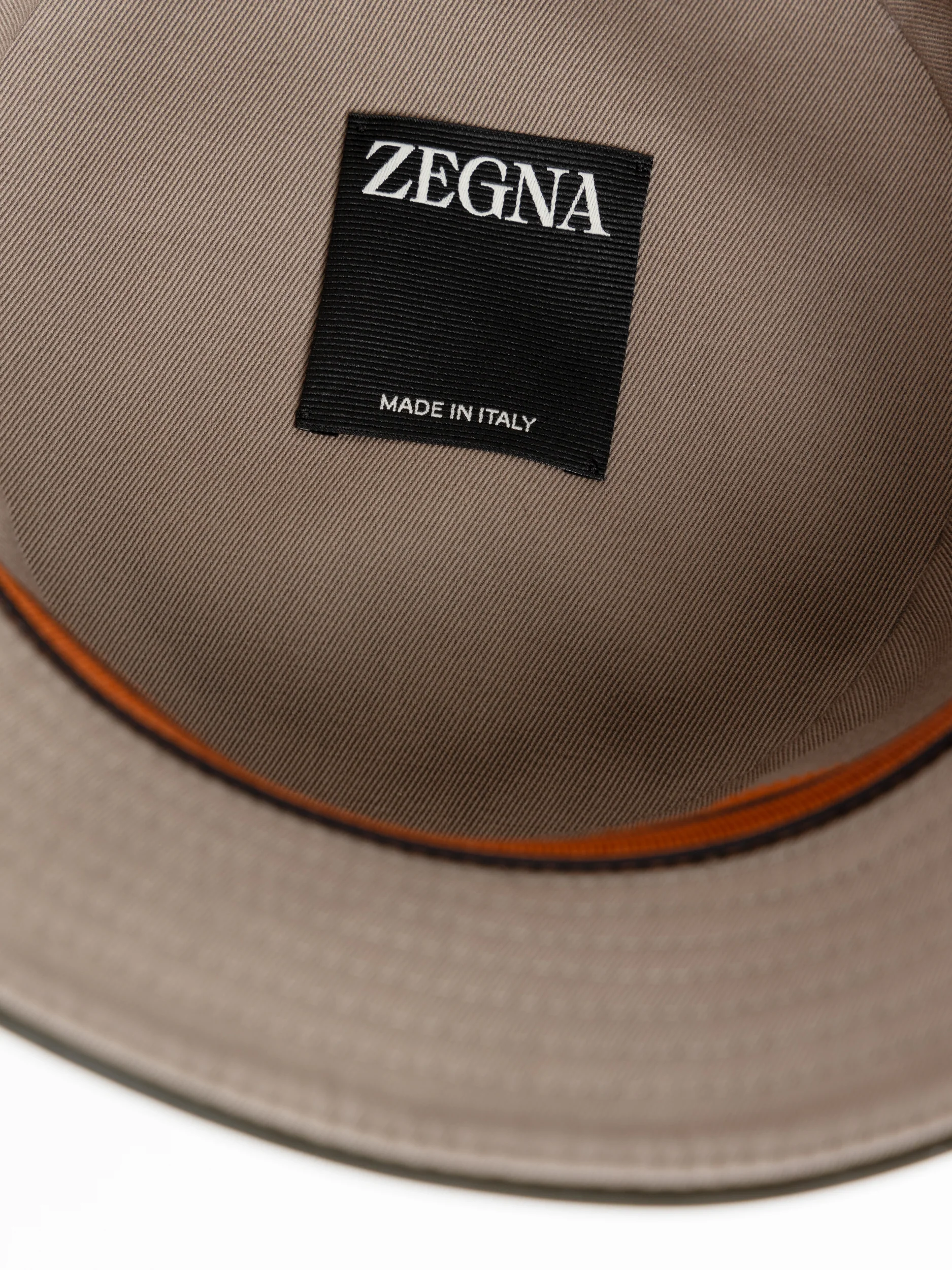 Brown Cotton-Wool Bucket Hat - Image 4