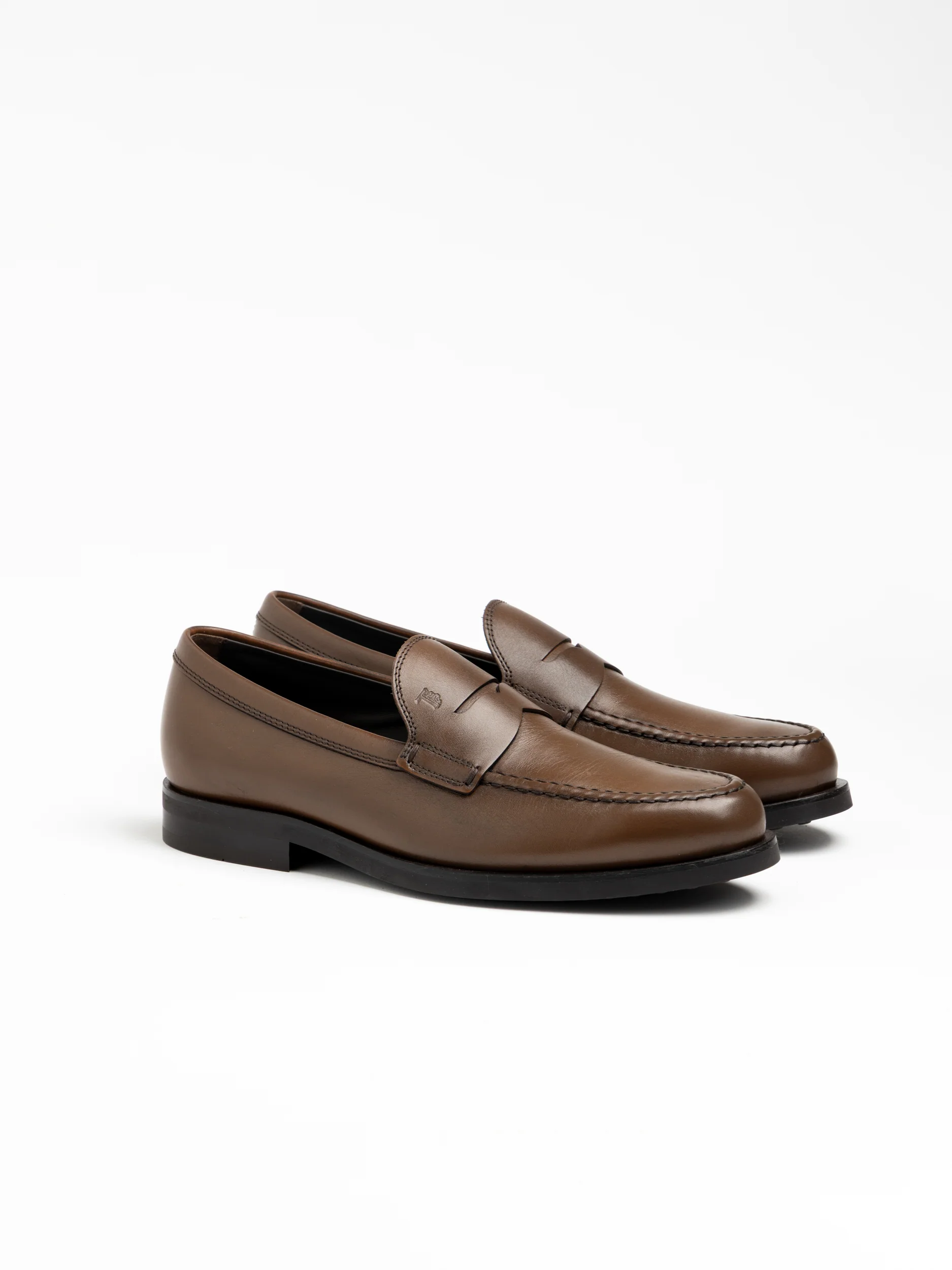 Brown Leather Loafers