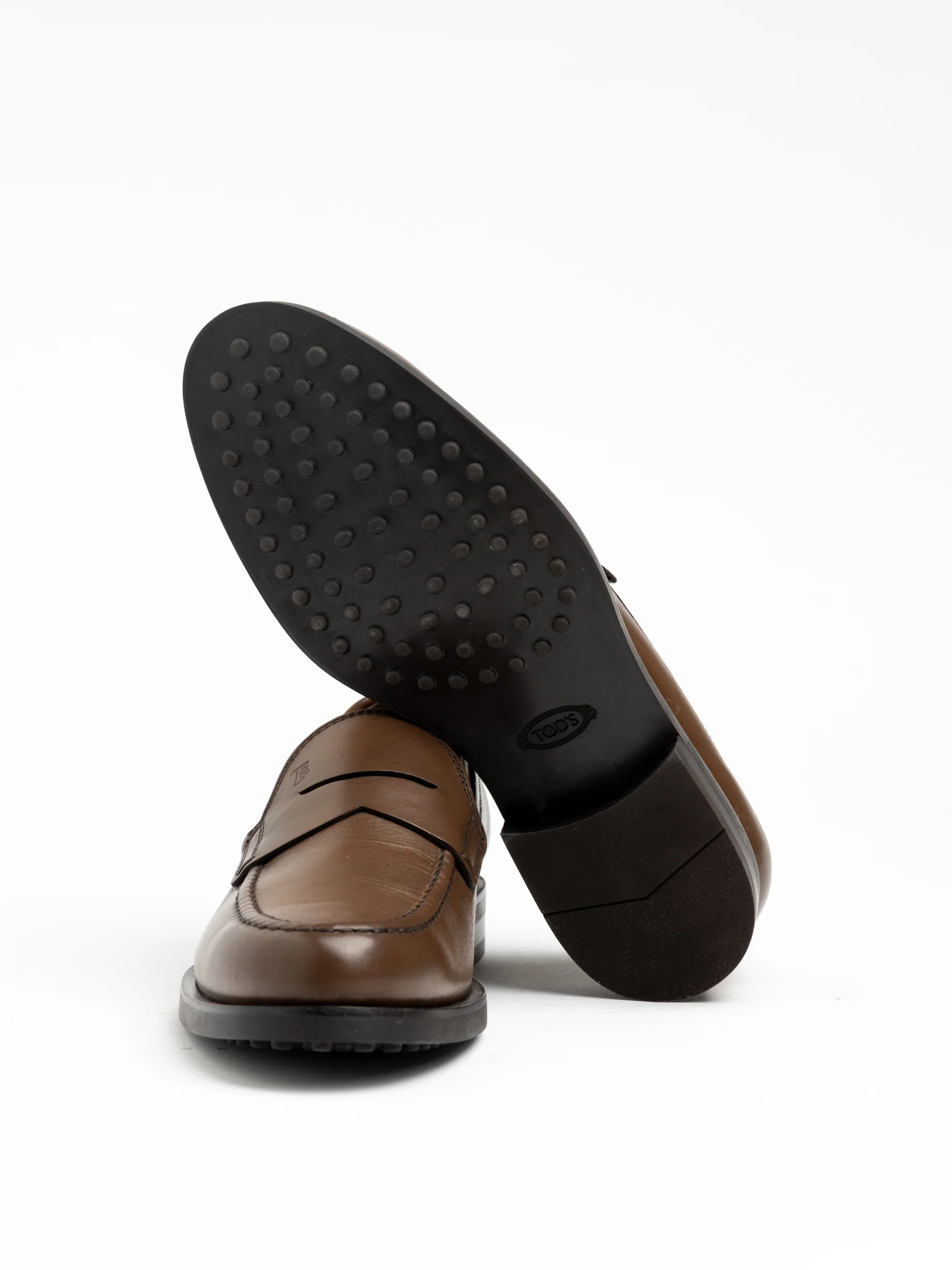 Brown Leather Loafers - Image 2