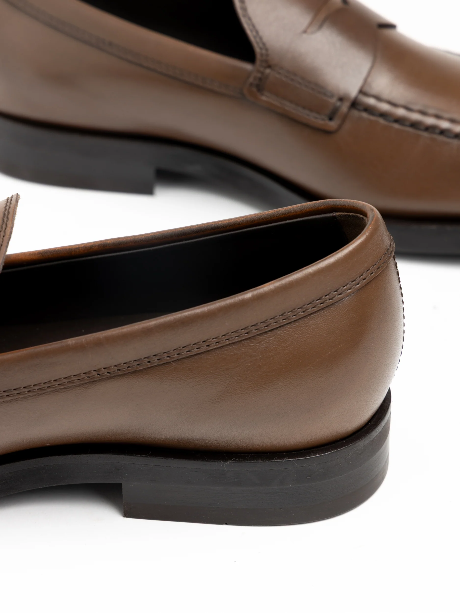 Brown Leather Loafers - Image 6