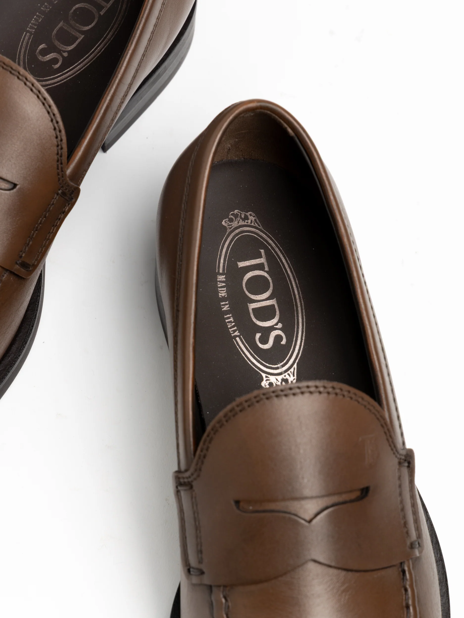 Brown Leather Loafers - Image 7