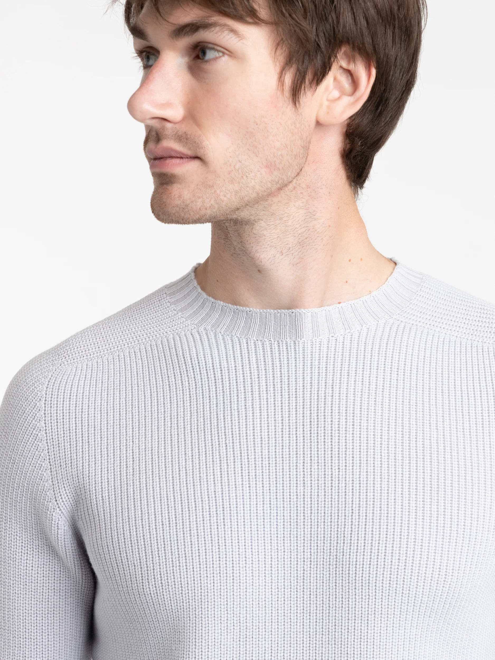 Cloud Purple Rain Wool Crewneck Sweater - Image 5
