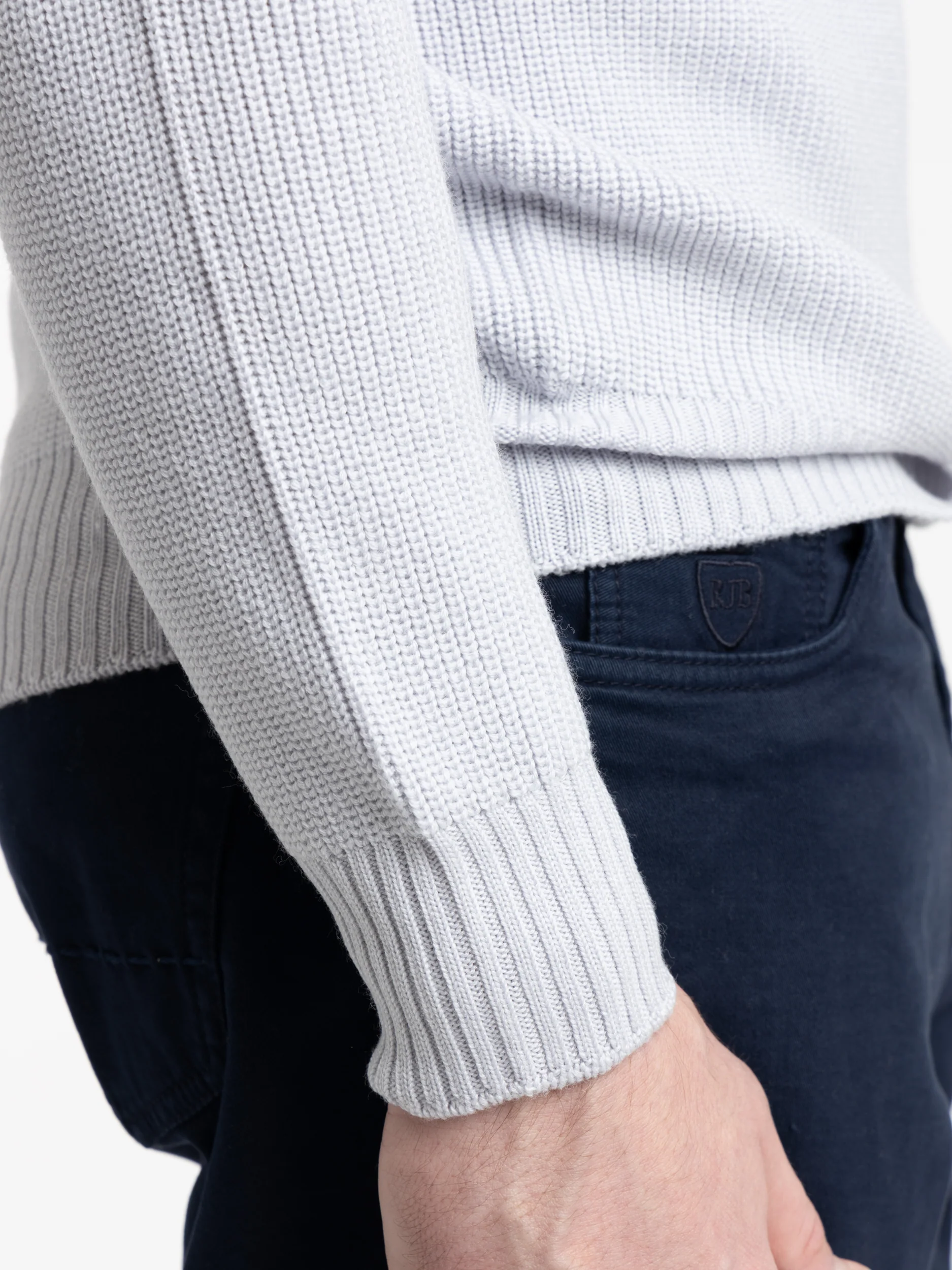 Cloud Purple Rain Wool Crewneck Sweater - Image 6