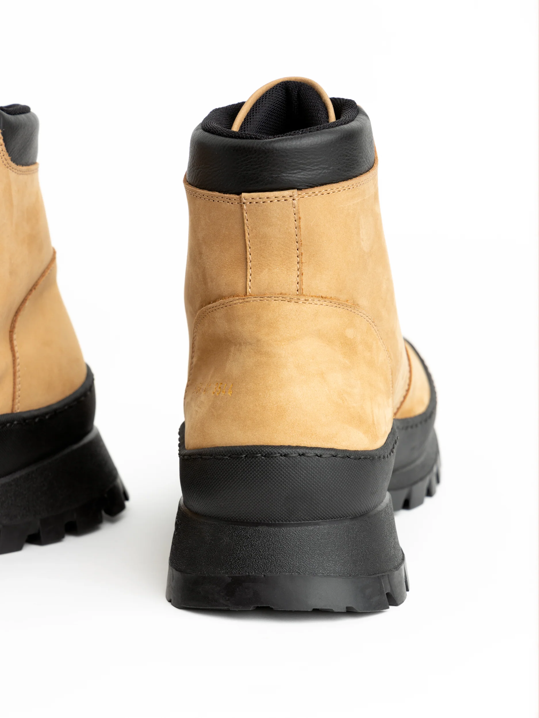 Cognac Brown Suede Hiking Boots - Image 5