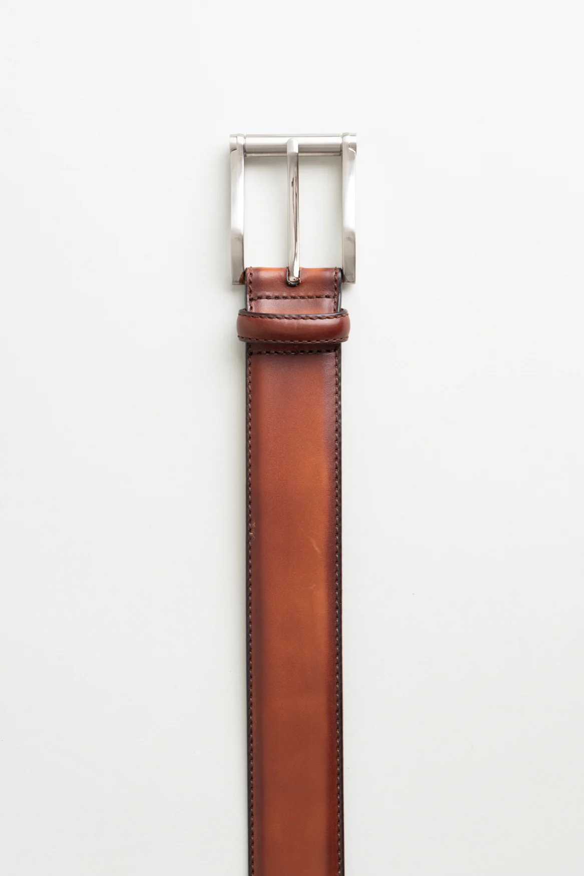 Cognac Leather Belt