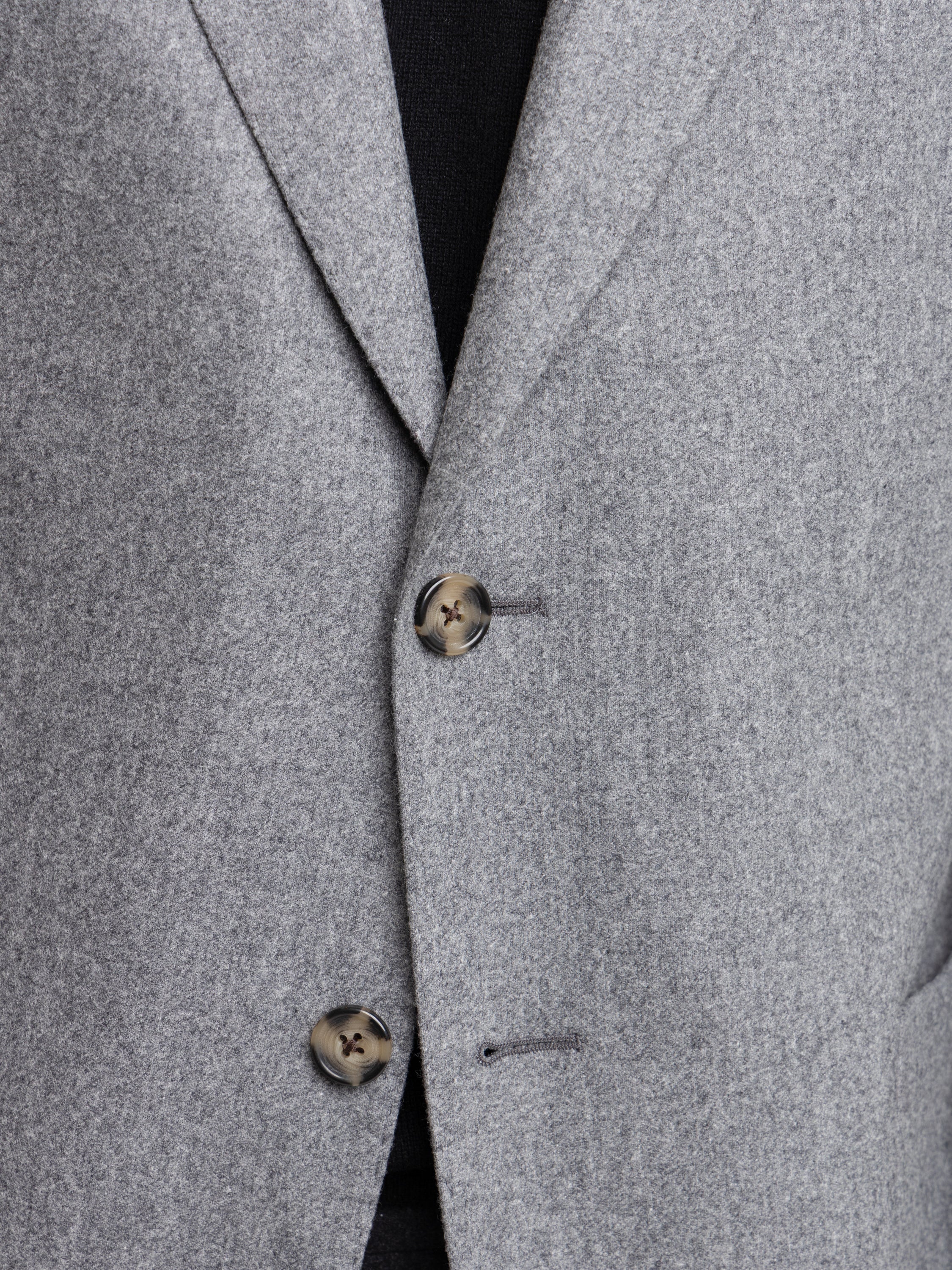 Grey Wool Sport Jacket - Image 6