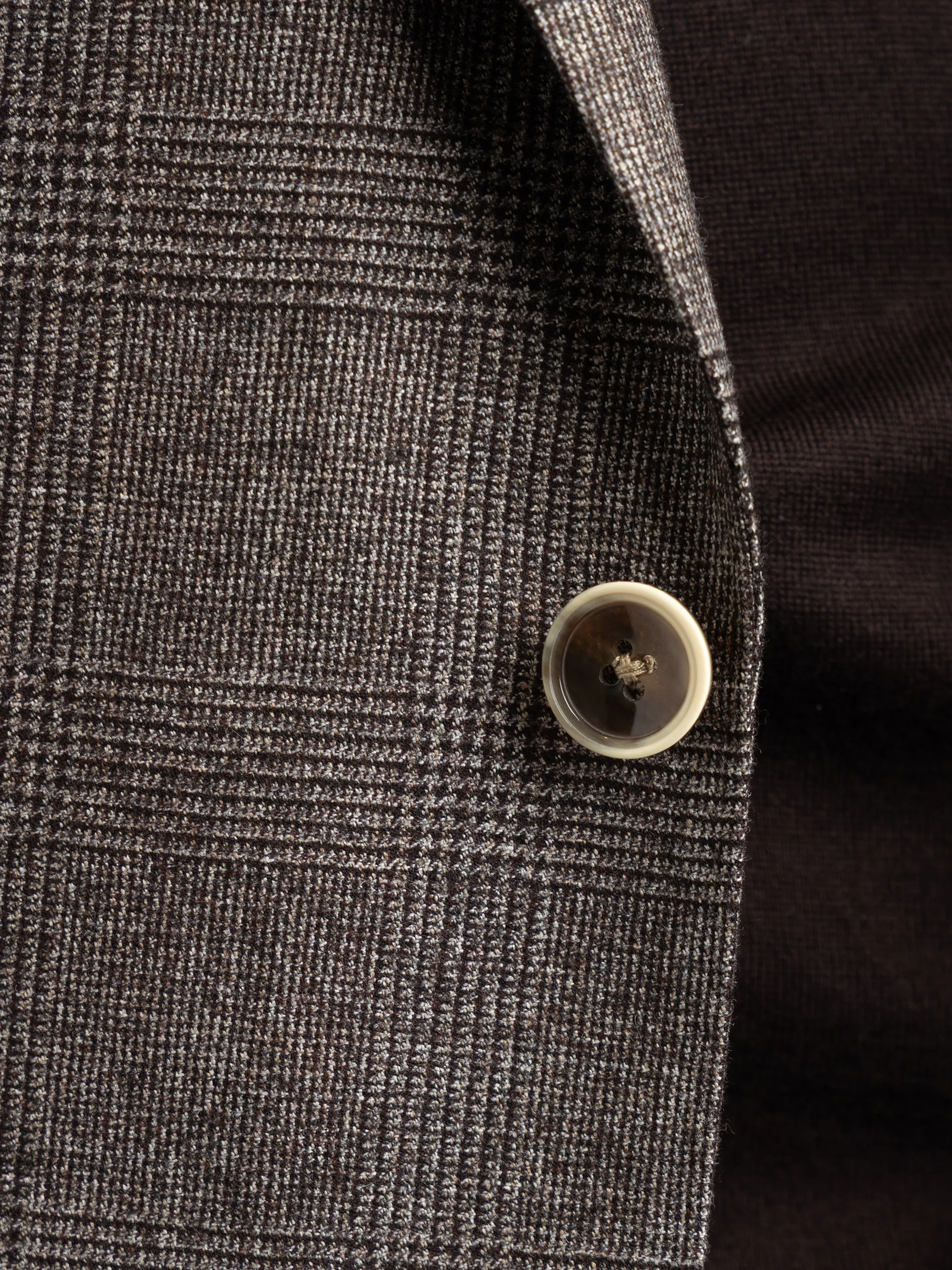 Brown Check Wool-Blend Sport Jacket - Image 5