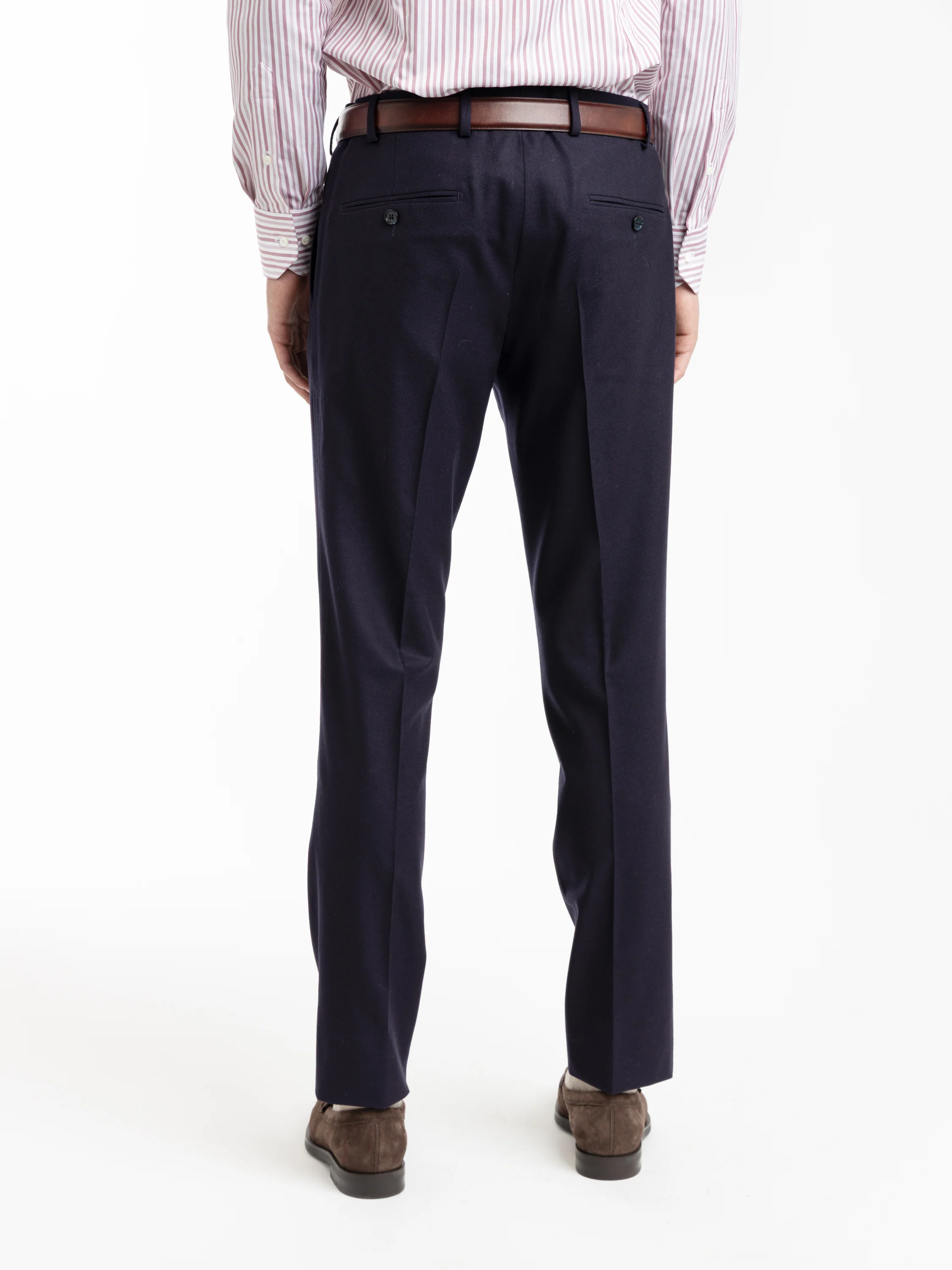Navy Wool Dress Pant - Image 5