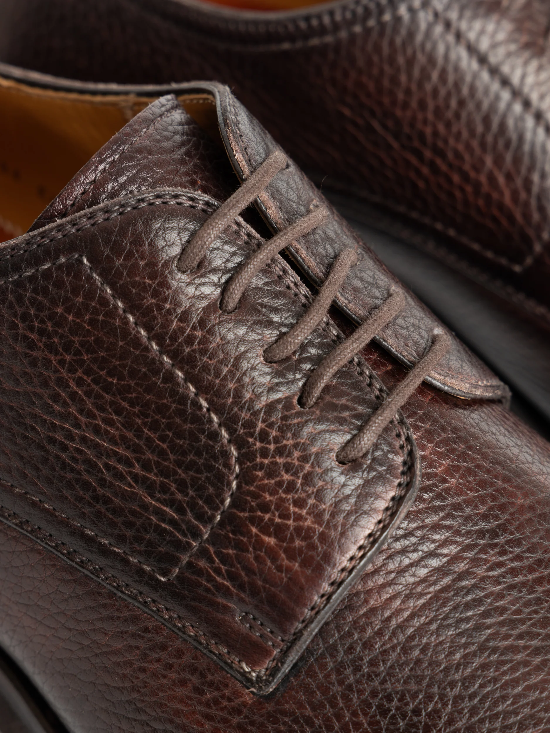 Dark Brown Leather Melich III Derby - Image 5