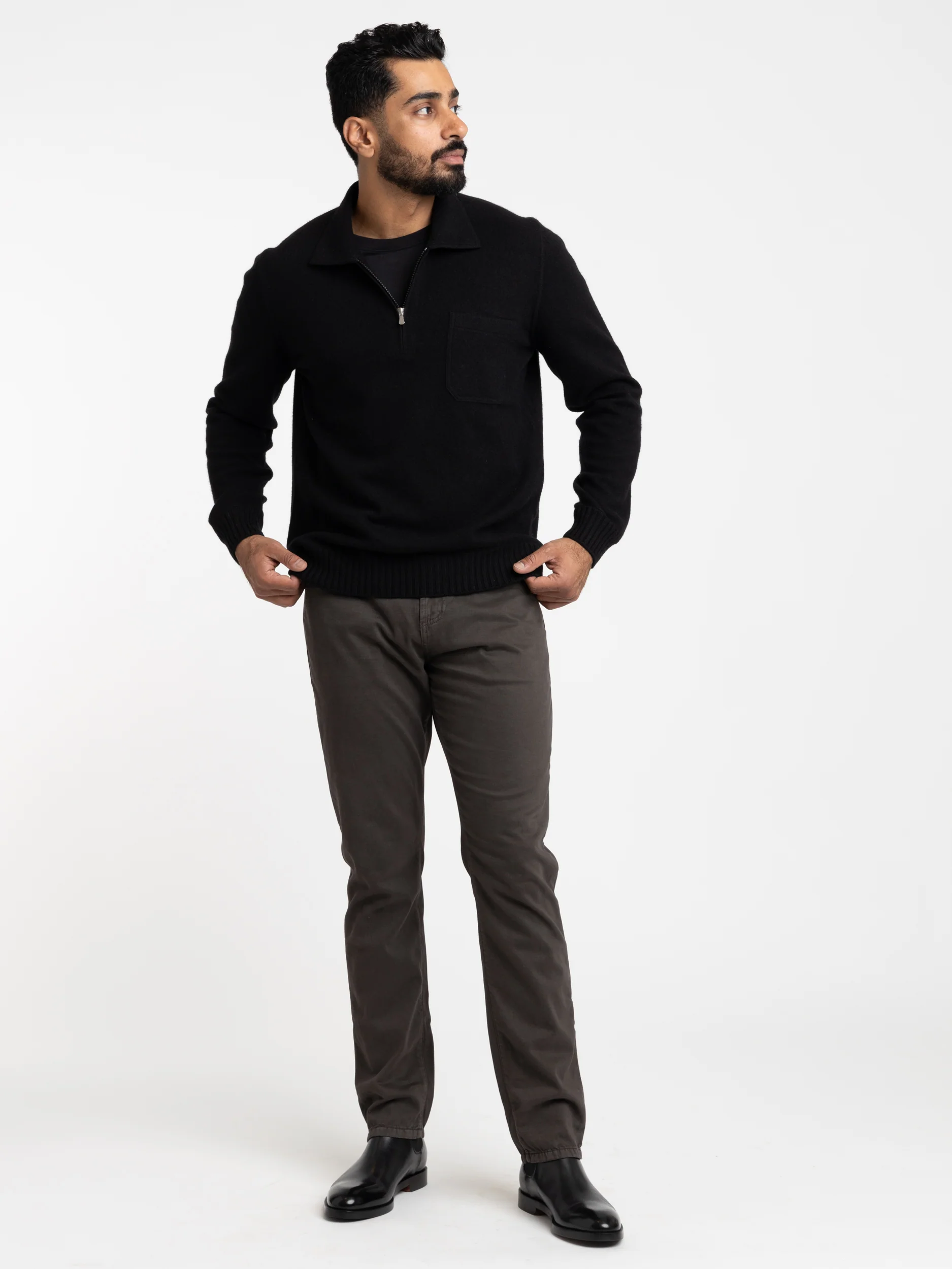 Dark Brown Milano Jeans - Image 2