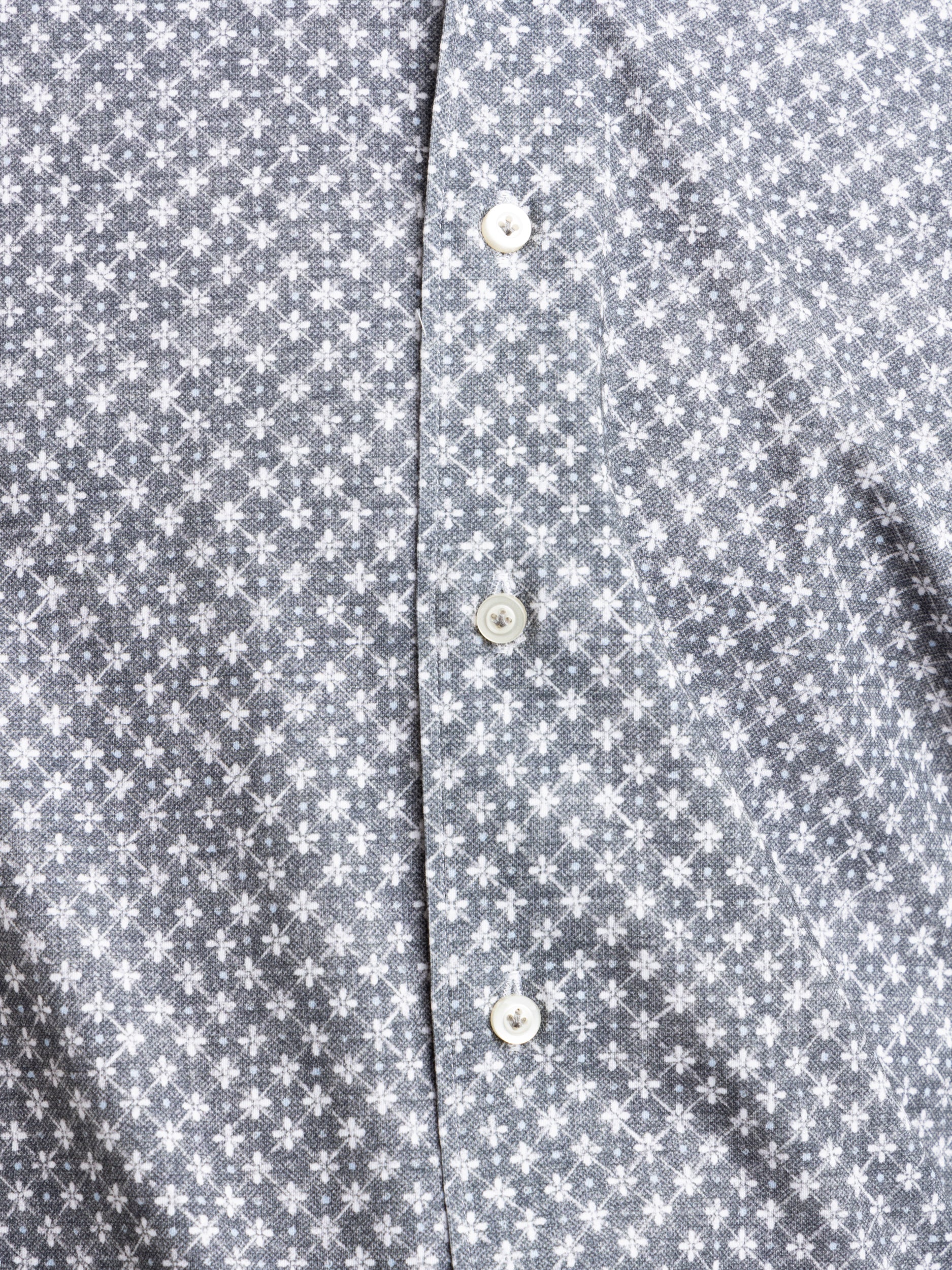 Dark Grey Modern Fit Dress Shirt - Image 6