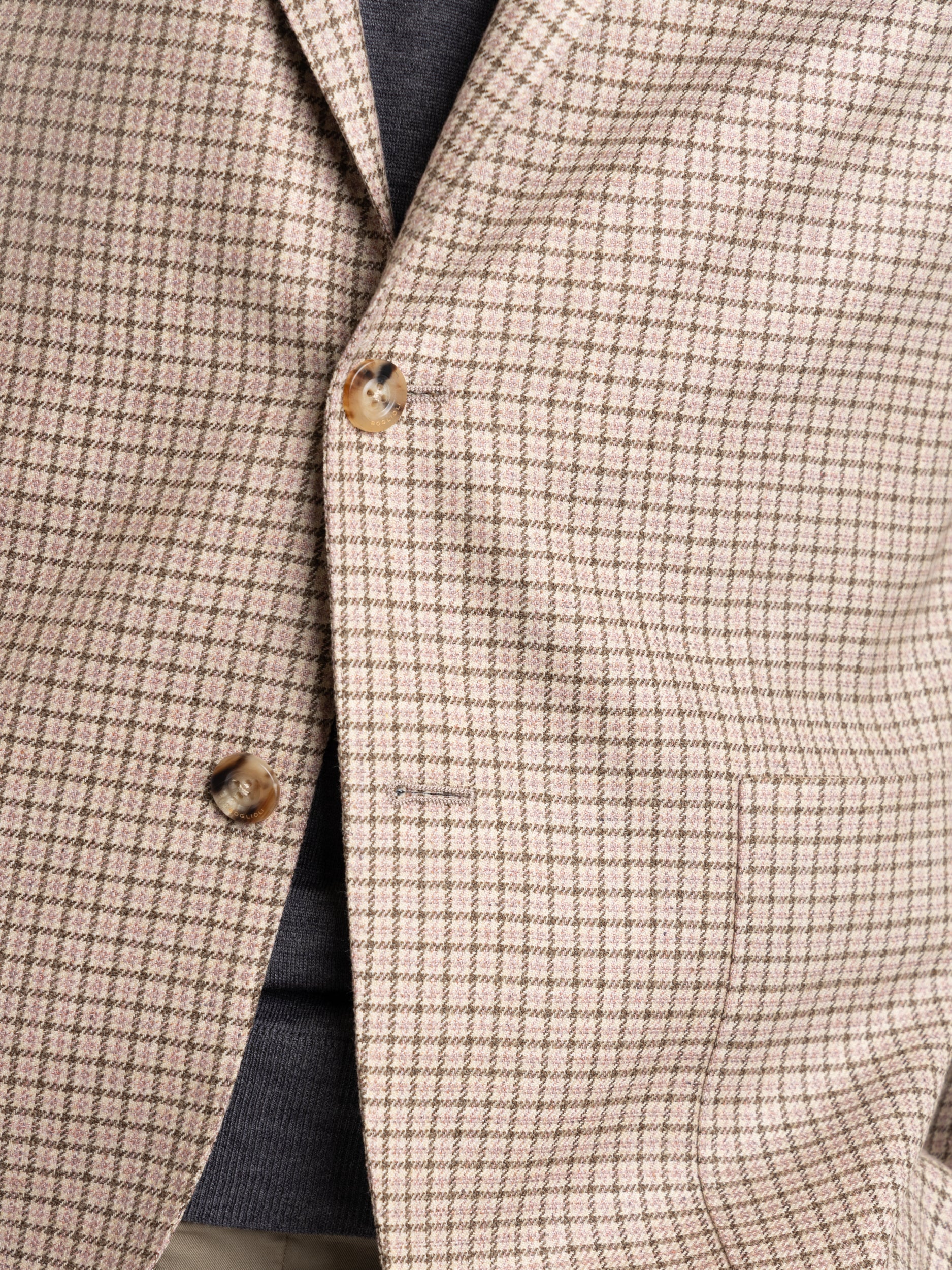 Dover/Pink Micro-Check K-Jacket - Image 7