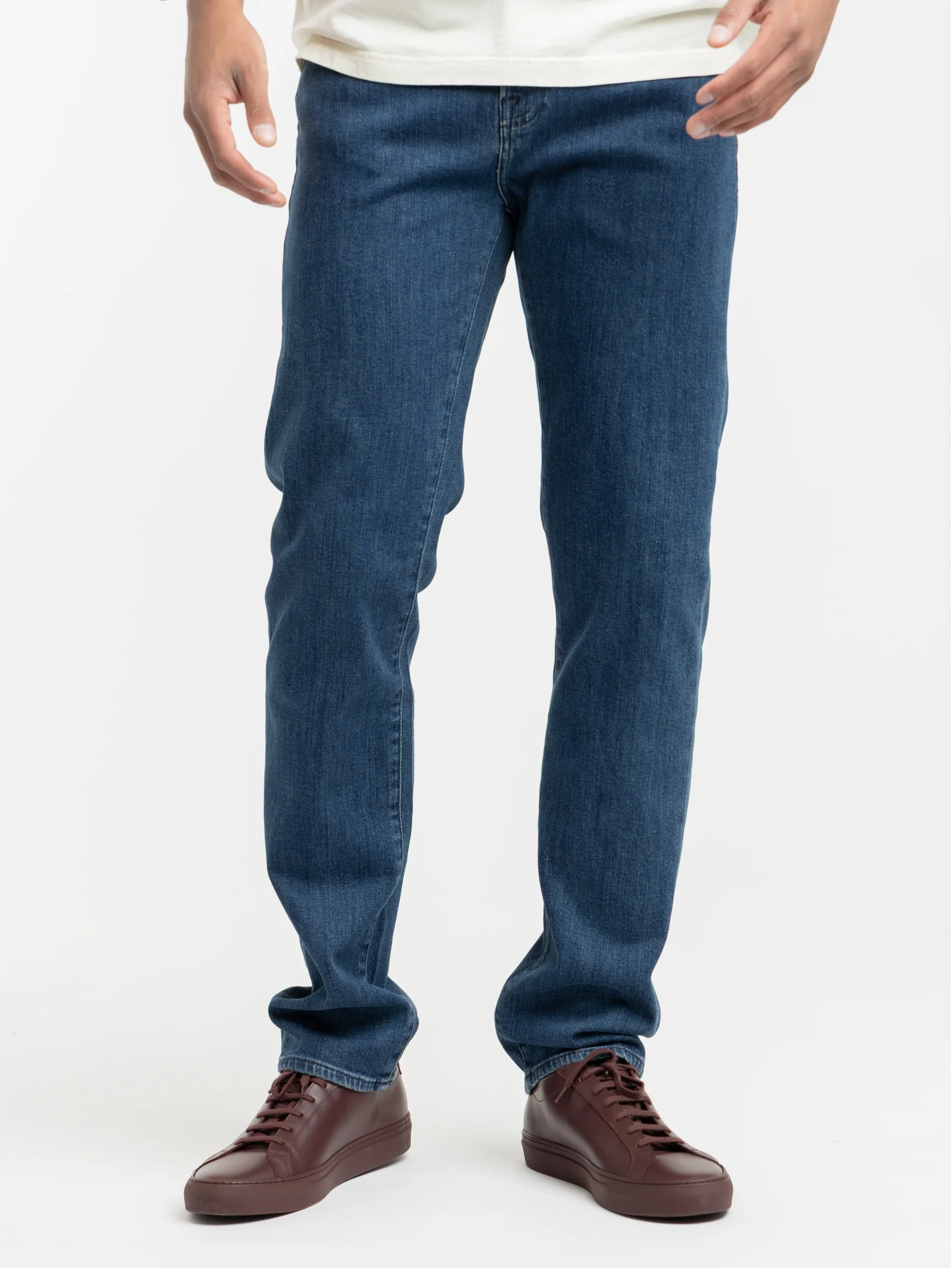 L'Homme Slim Stretch Jeans in Magical Blue