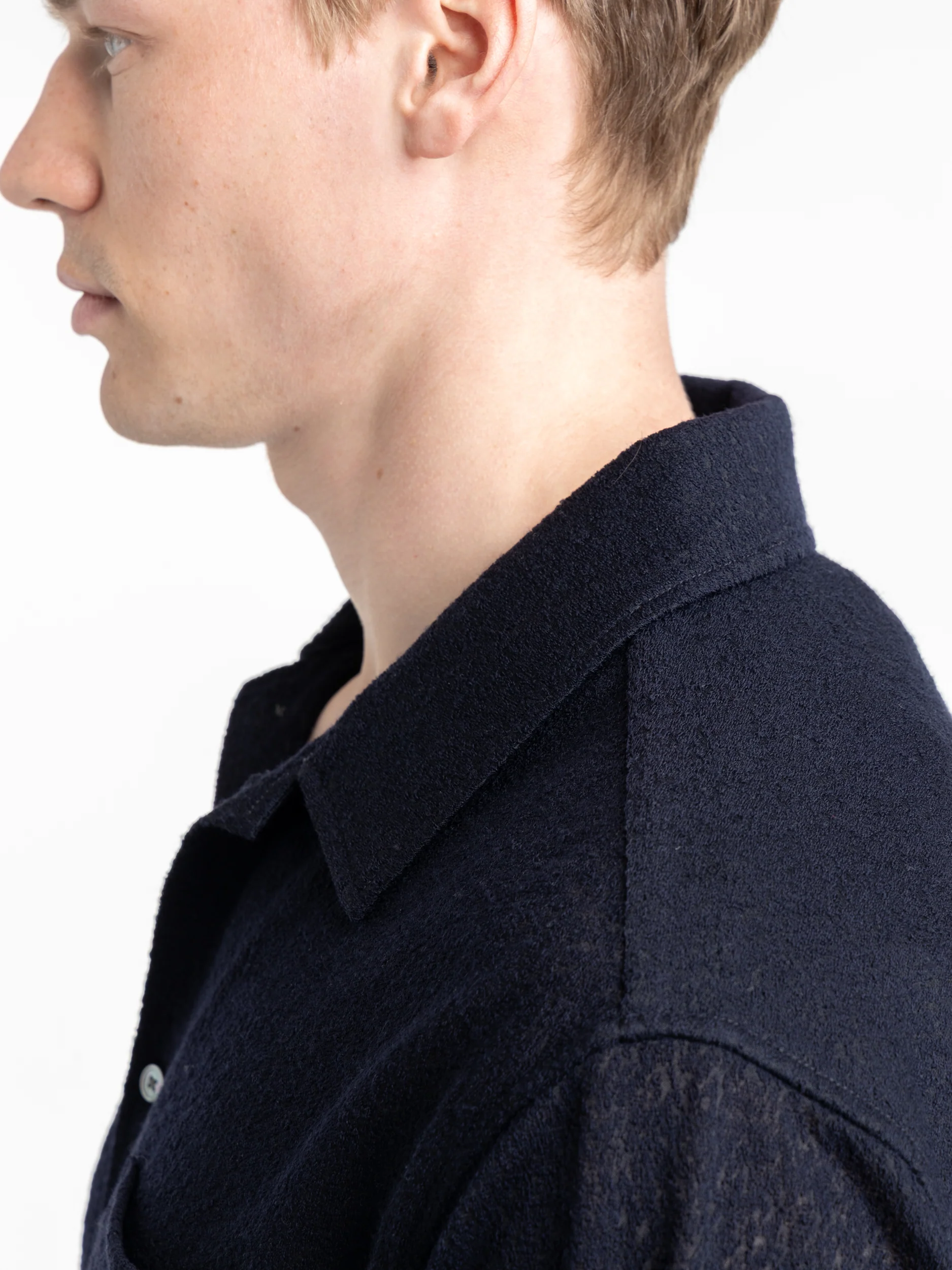 Terry Short-Sleeve Shirt - Image 5