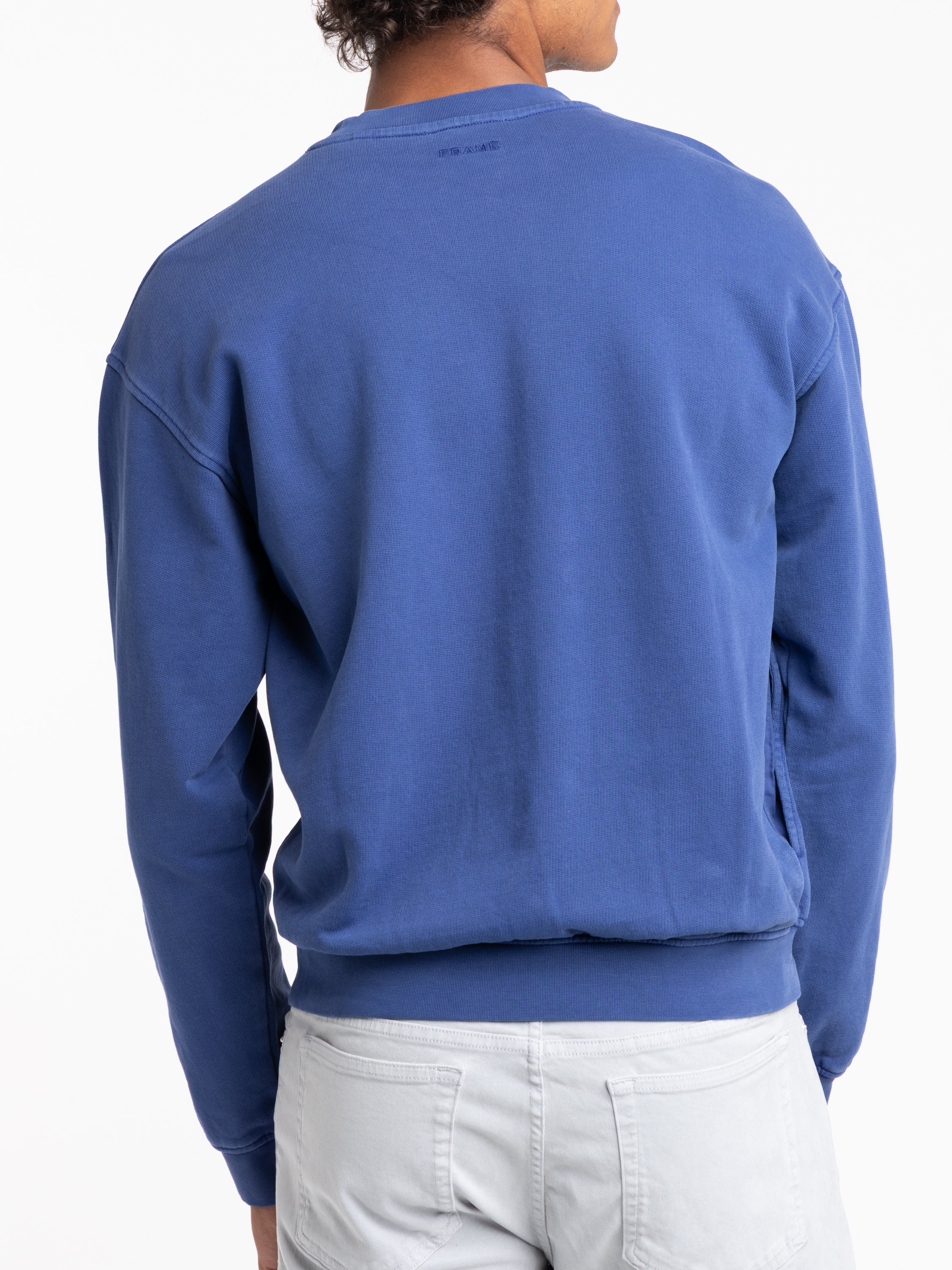 Vintage Wash Sweatshirt in Reflex Blue - Image 4