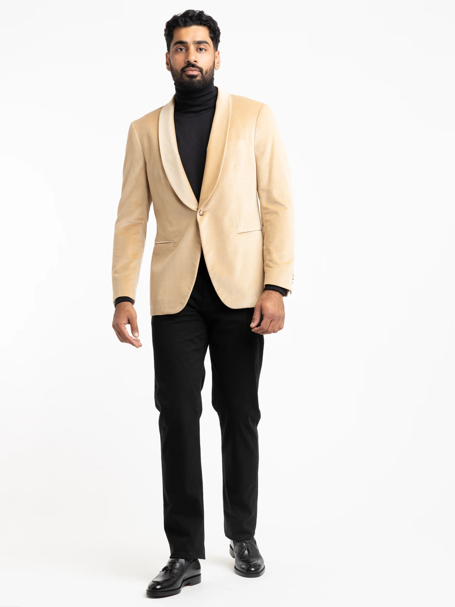 Gold B-Line Velvet Sport Jacket - Image 2