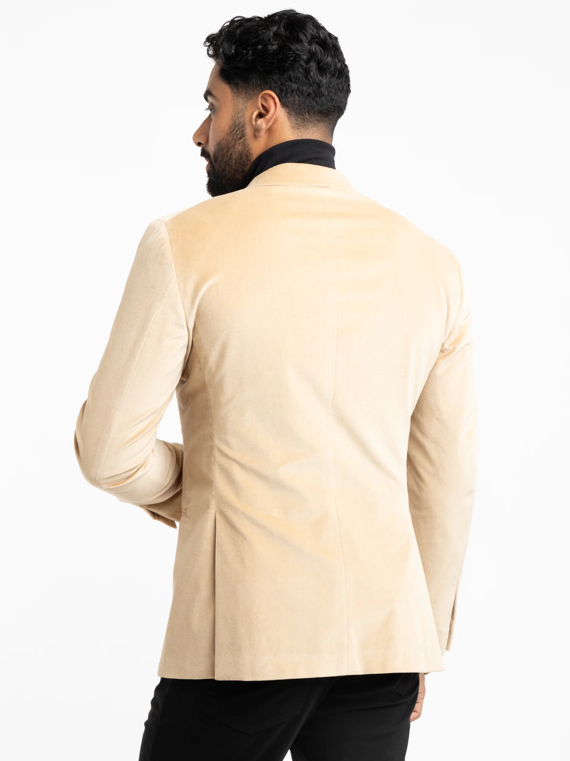 Gold B-Line Velvet Sport Jacket - Image 4
