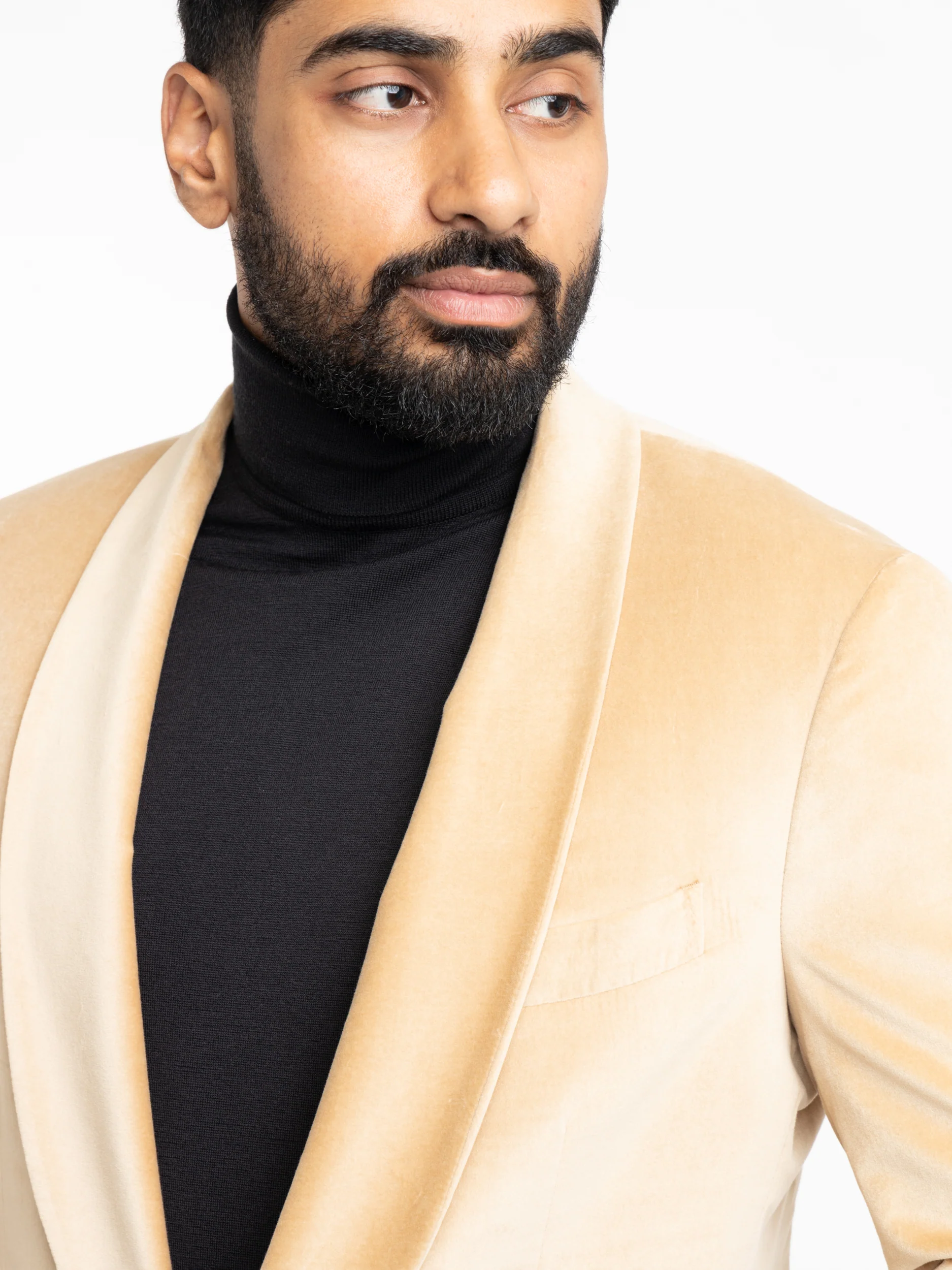 Gold B-Line Velvet Sport Jacket - Image 6