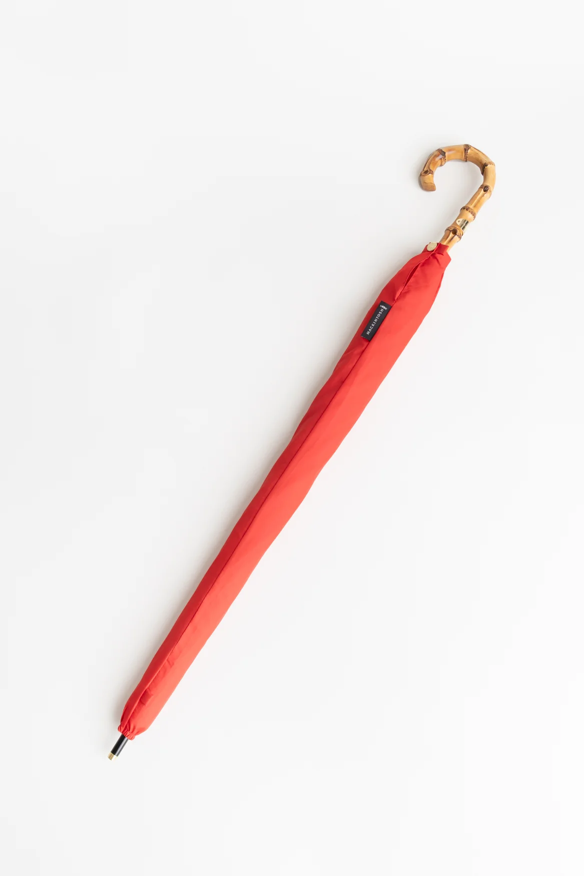 Heriot Red Whangee Handle Stick Umbrella - Image 3