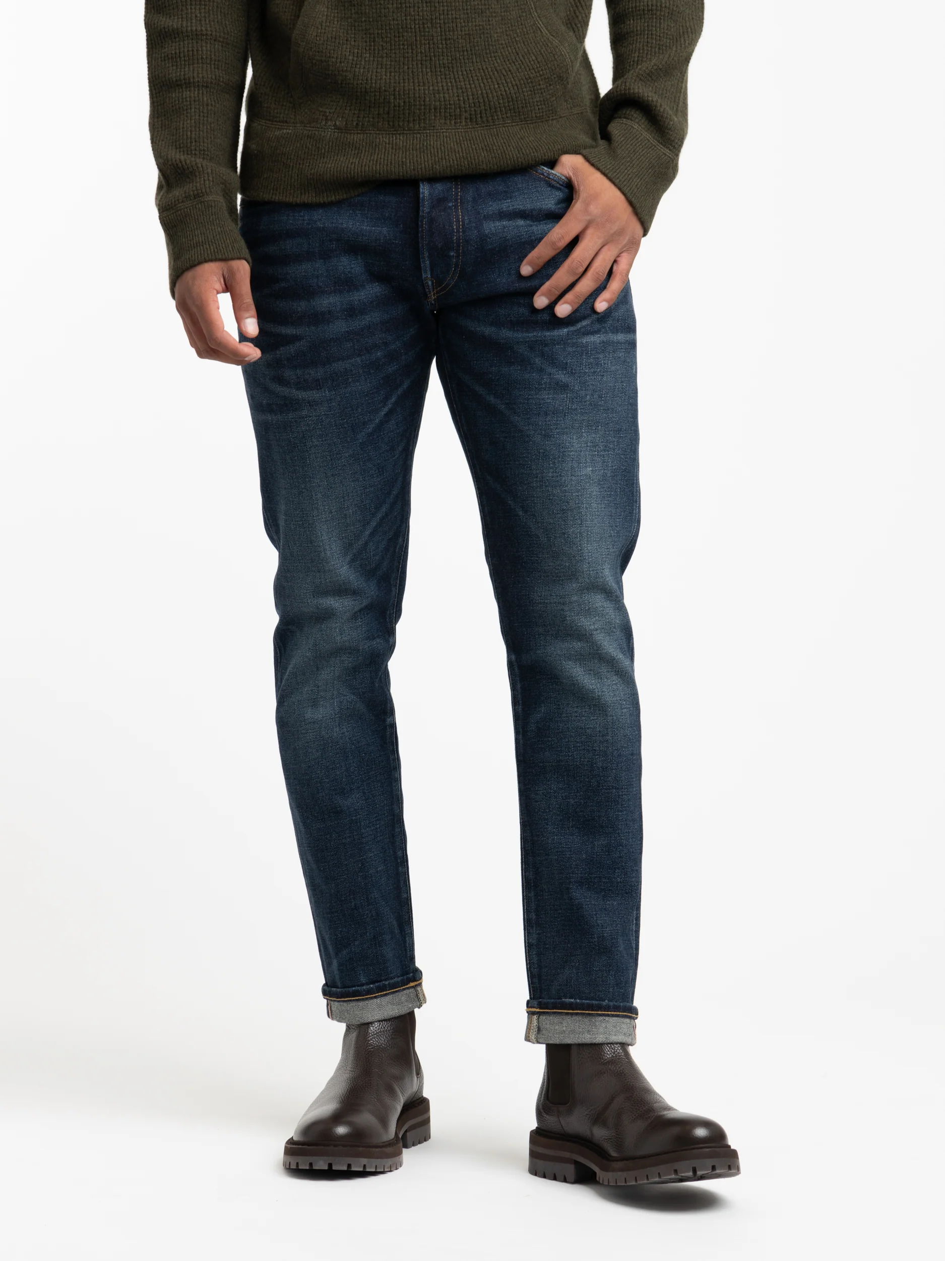 Indigo Sullivan Slim Selvedge Jean