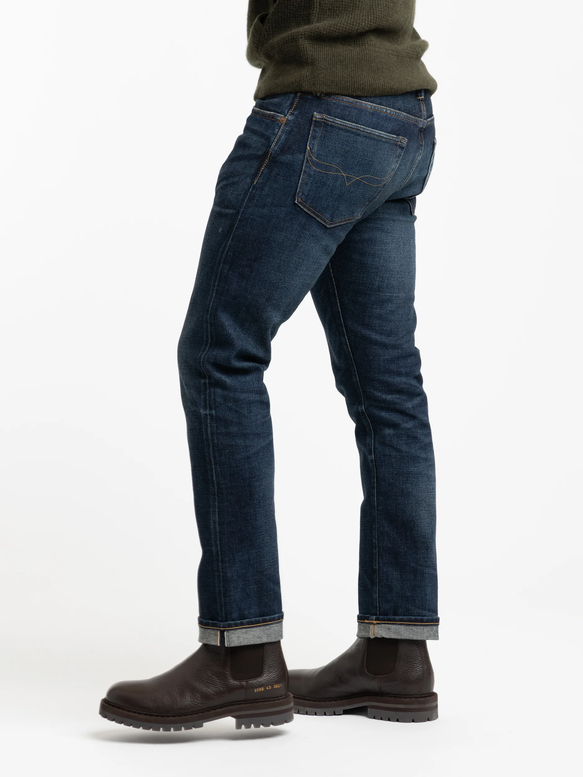 Indigo Sullivan Slim Selvedge Jean - Image 3