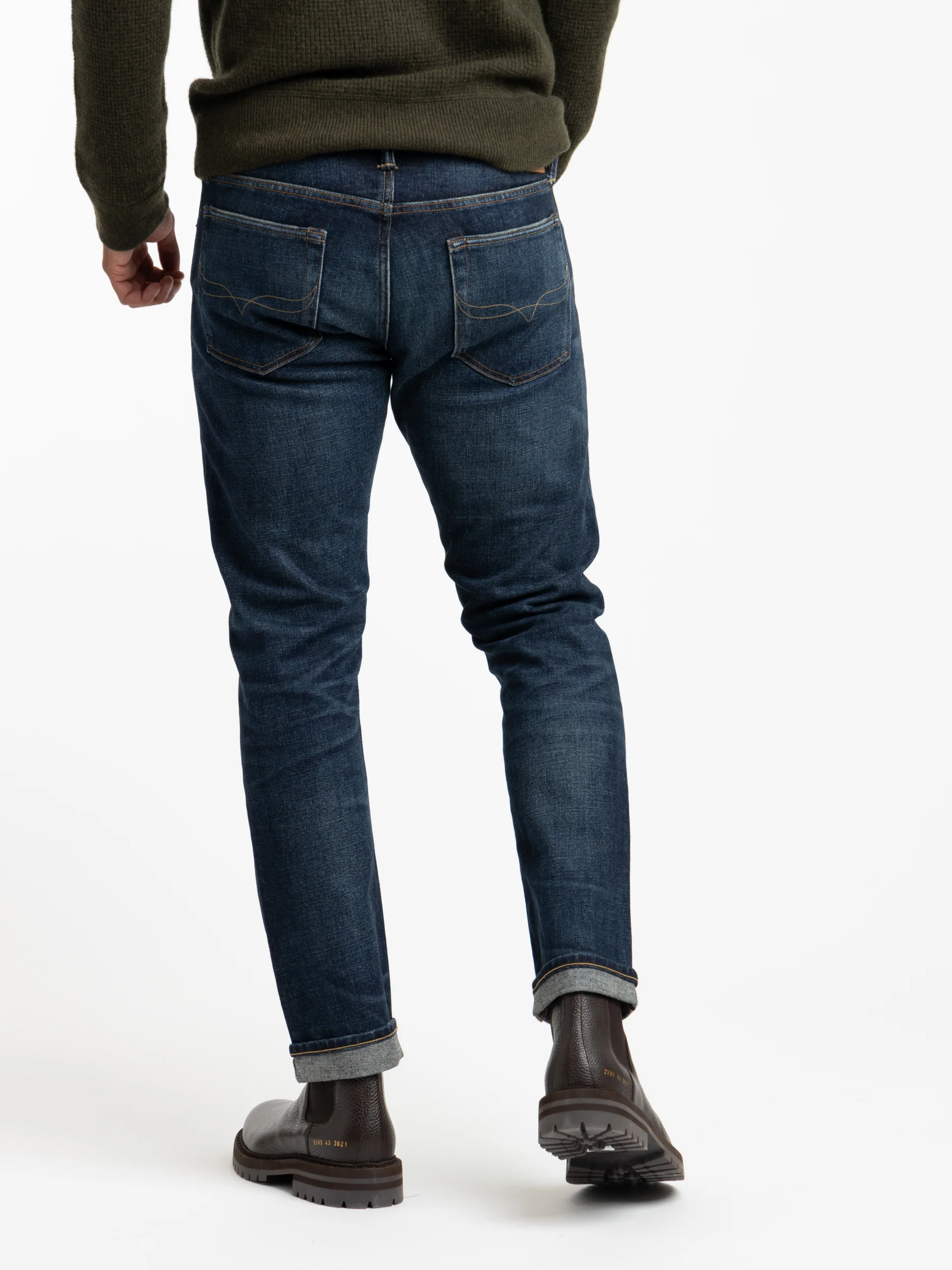 Indigo Sullivan Slim Selvedge Jean - Image 4