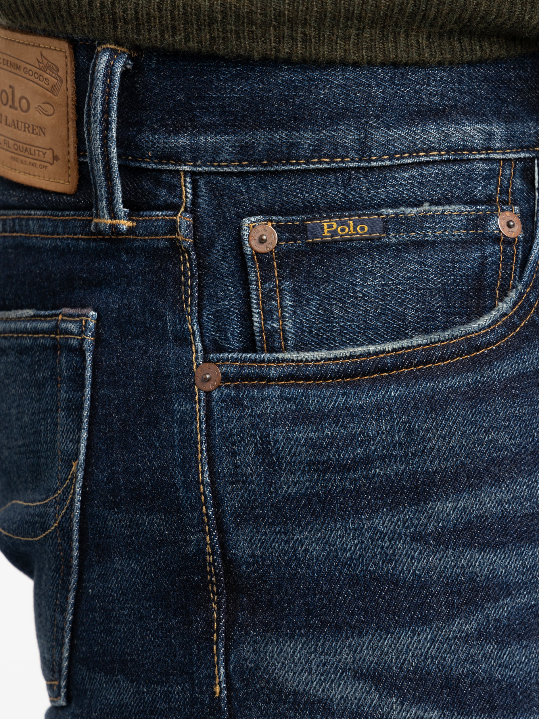 Indigo Sullivan Slim Selvedge Jean - Image 5