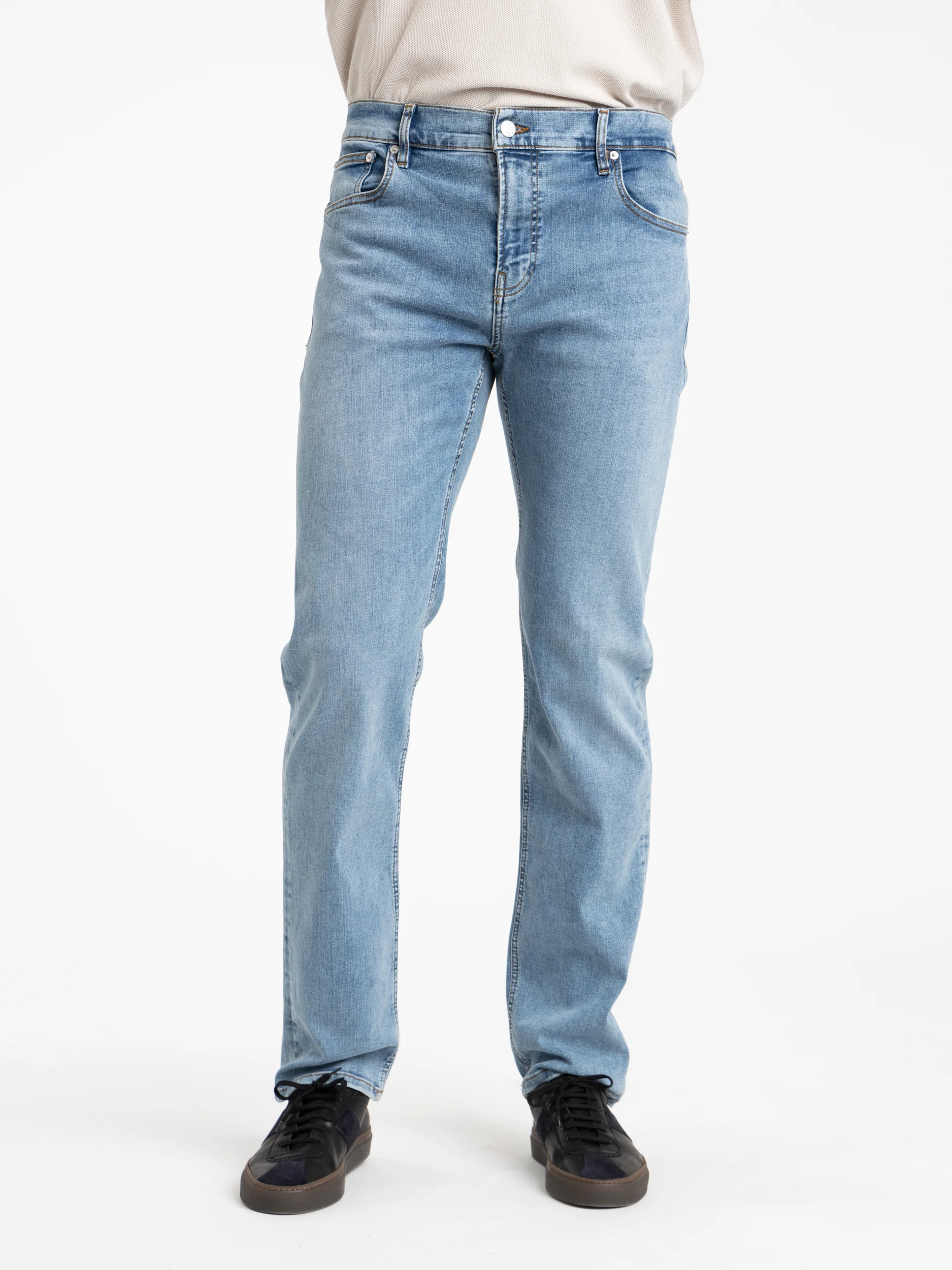 Jetset Modern Straight Jeans in Dallas Blue