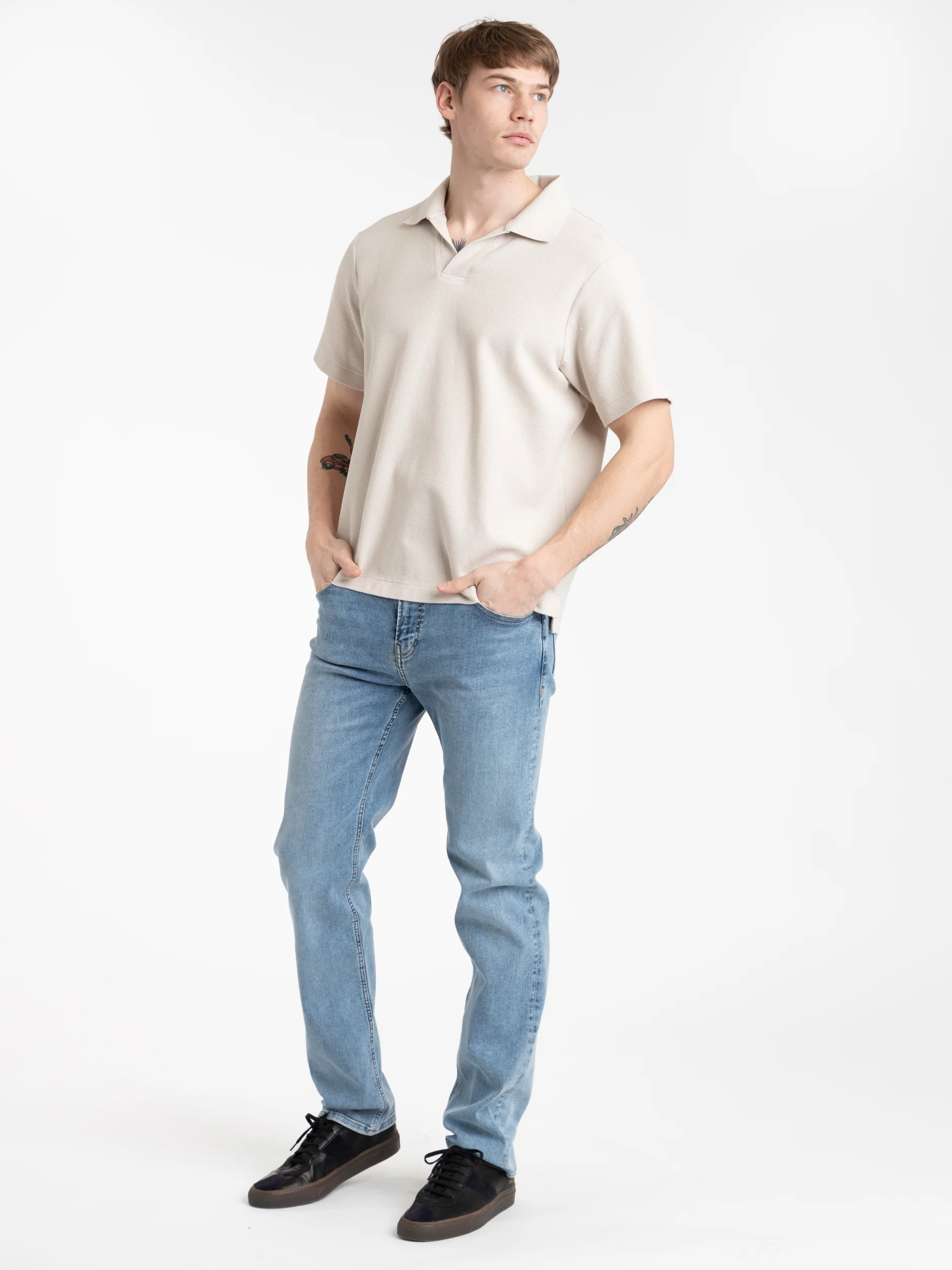 Jetset Modern Straight Jeans in Dallas Blue - Image 2