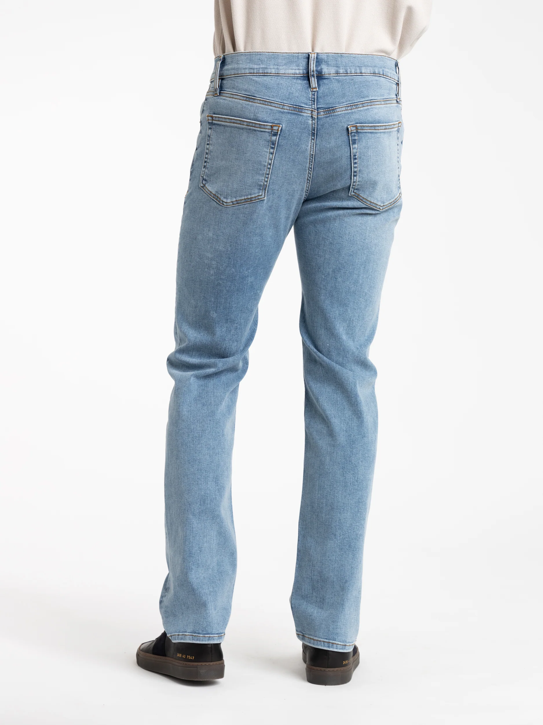 Jetset Modern Straight Jeans in Dallas Blue - Image 4