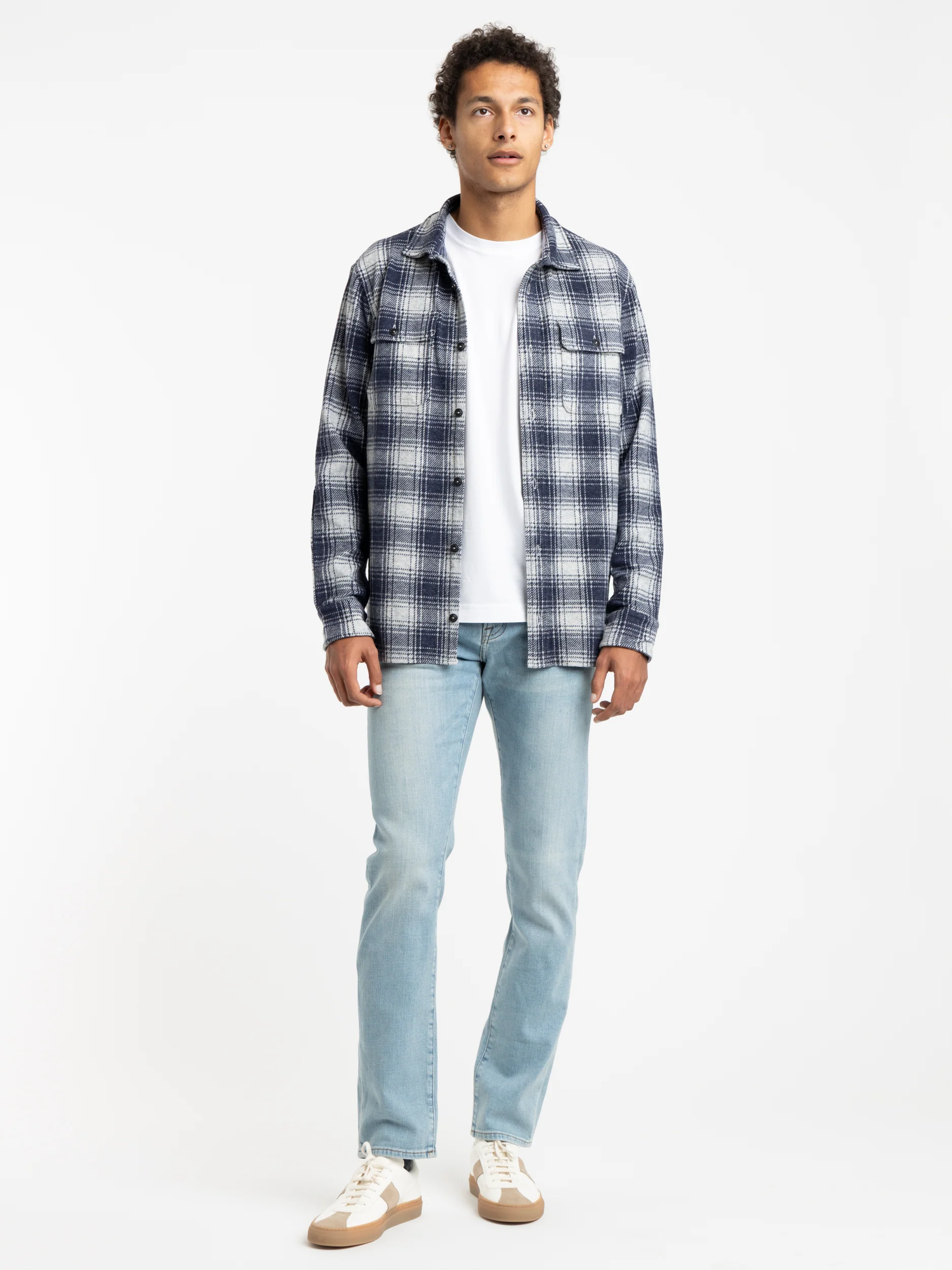 Light Blue L'Homme Slim Finn Jeans - Image 2
