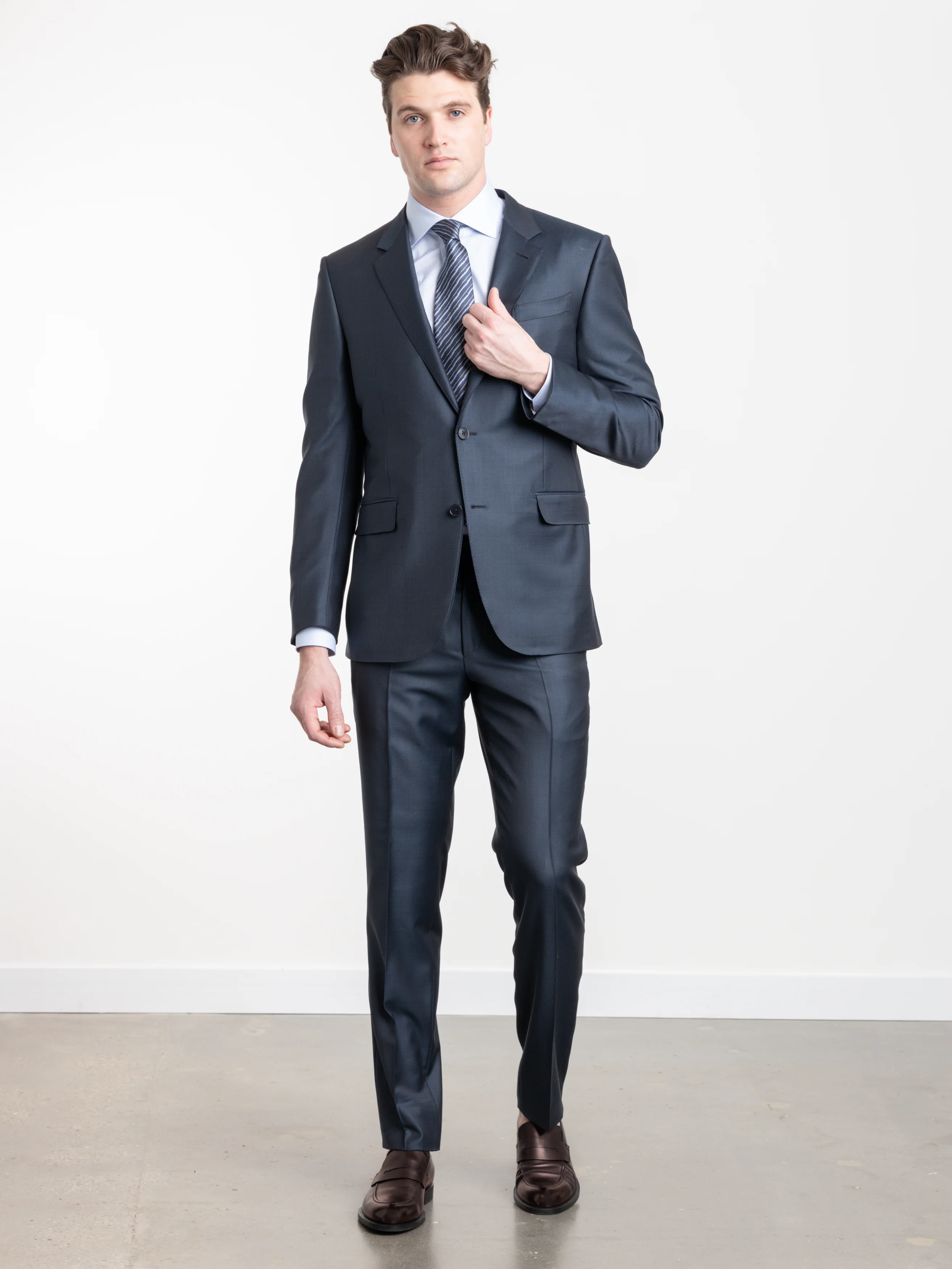 Light Blue Structured Trecapi Shirt - Image 2
