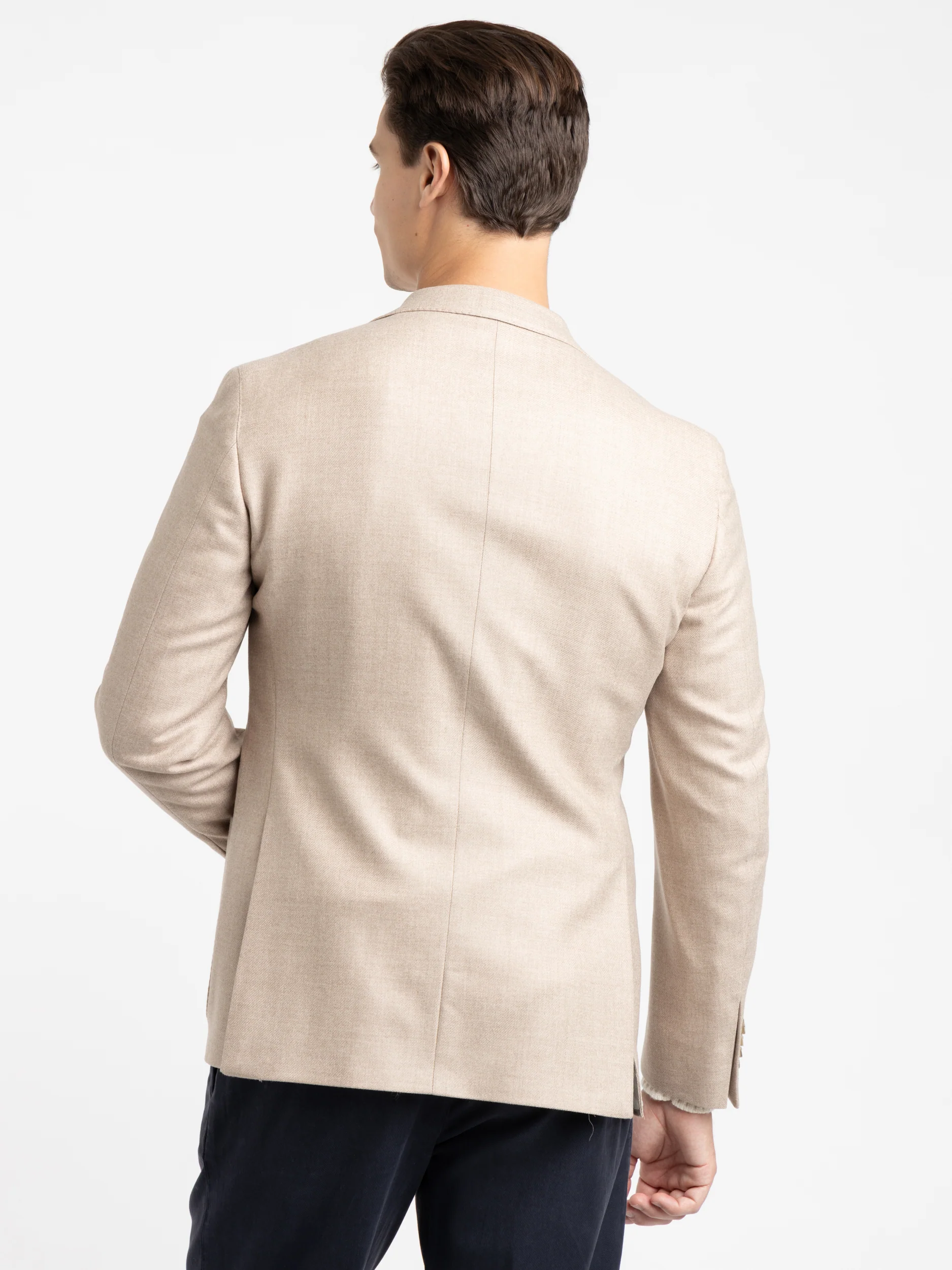 Light Brown Wool-Cashmere Sport Jacket - Image 4