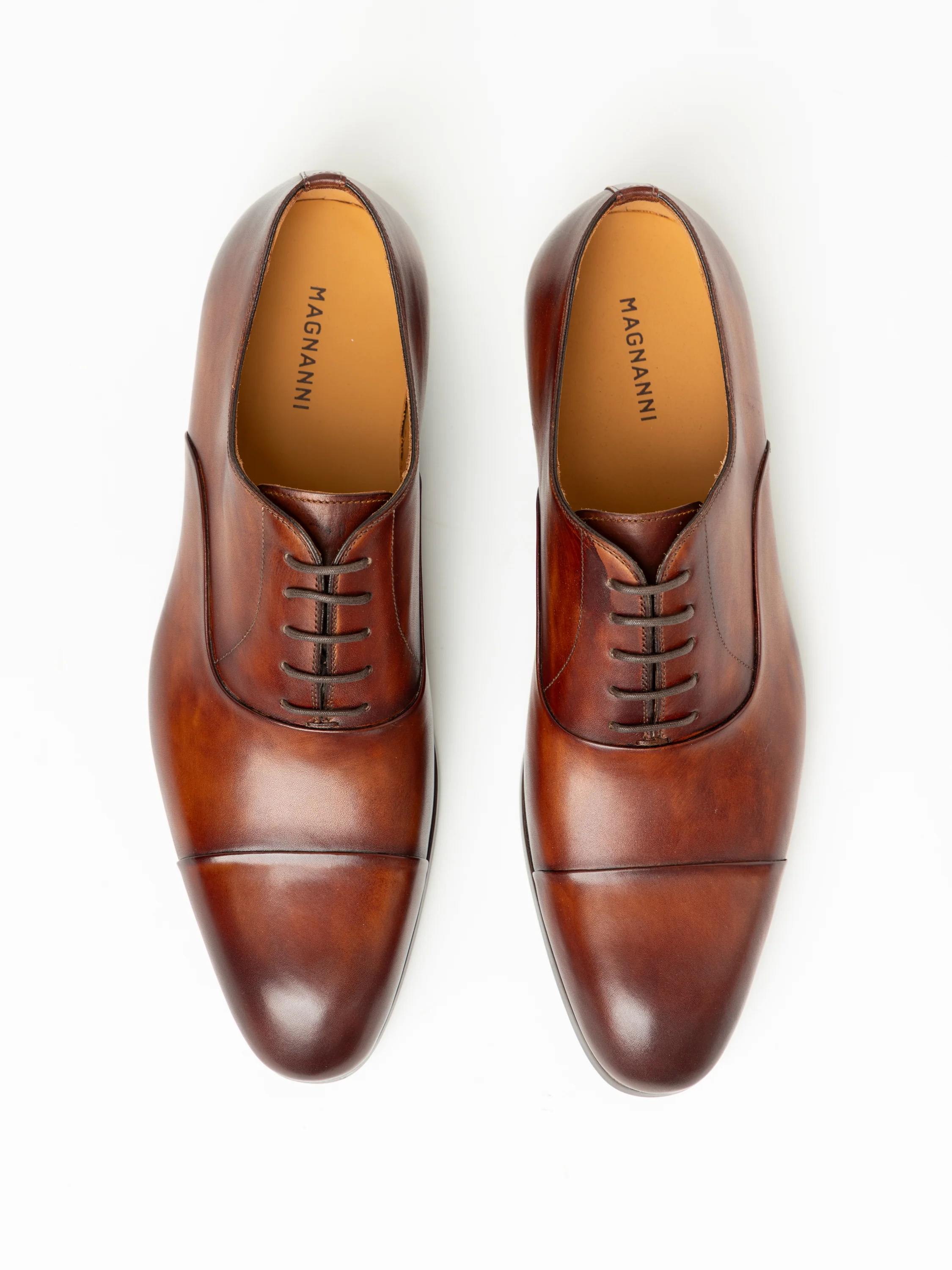 Cognac Brown Naxos Oxford Shoe - Image 3
