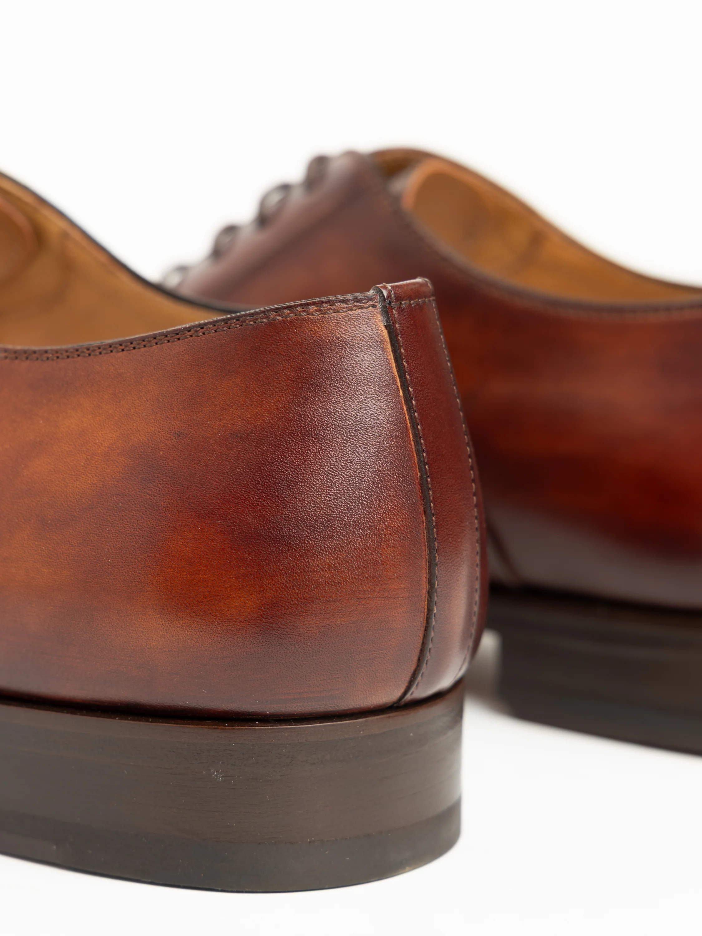 Cognac Brown Naxos Oxford Shoe - Image 6