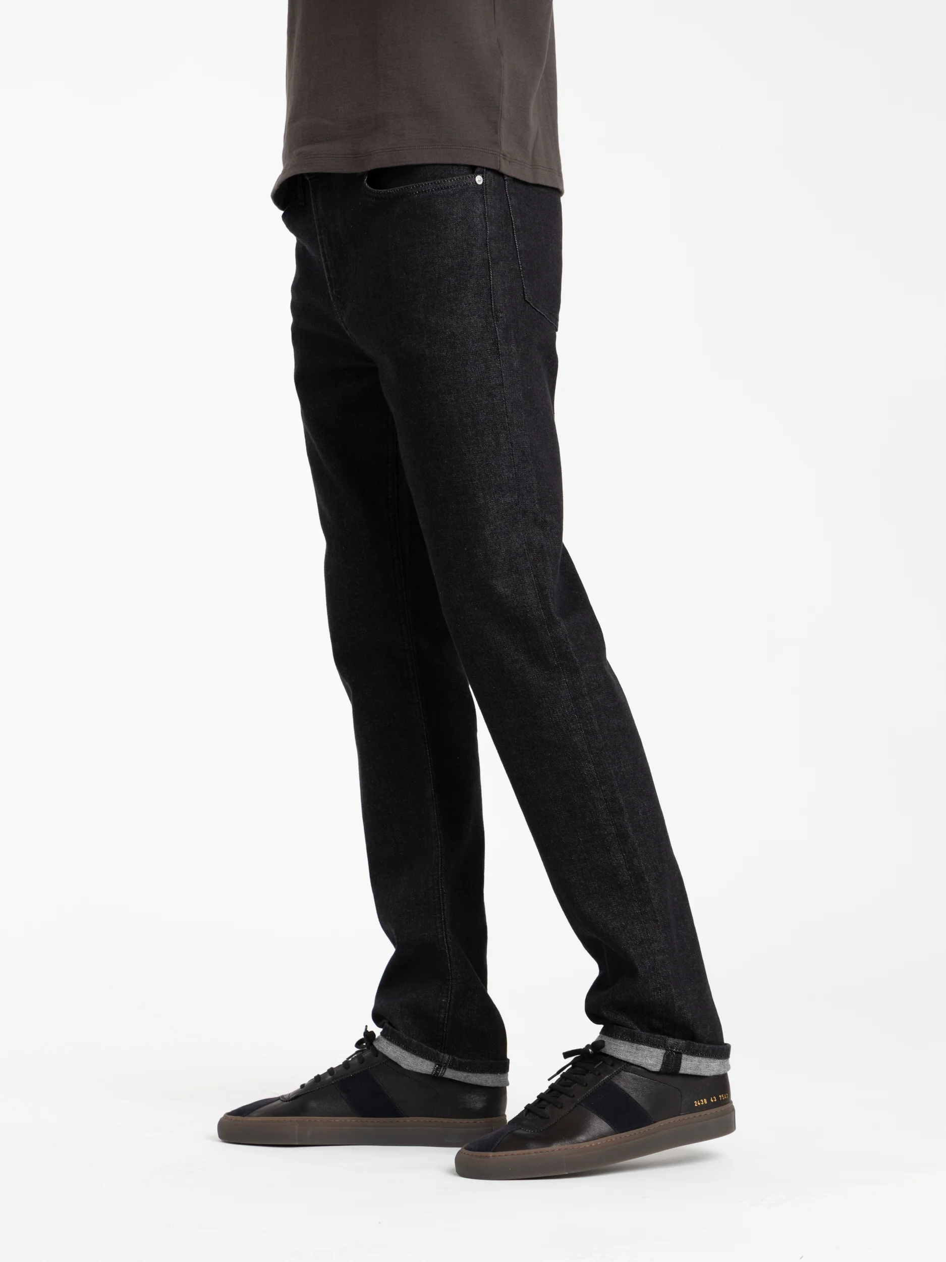 Modern Straight Jeans in Black Rinse - Image 3